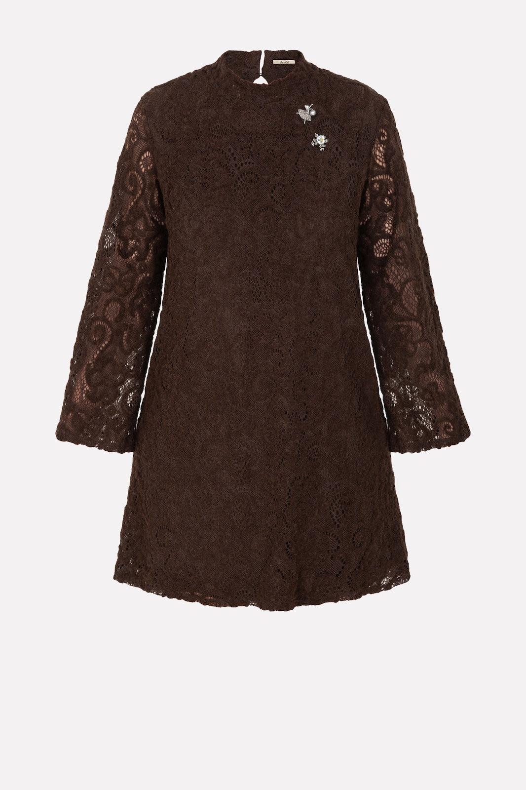 Abito Pizzo No-Nà - Eleganza e Stile Unico con Spille