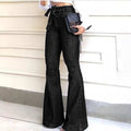 Pantaloni donna a zampa larga Jeans