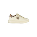 BLAUER Sneakers Donna Beige con Lacci e Dettagli in Pitone