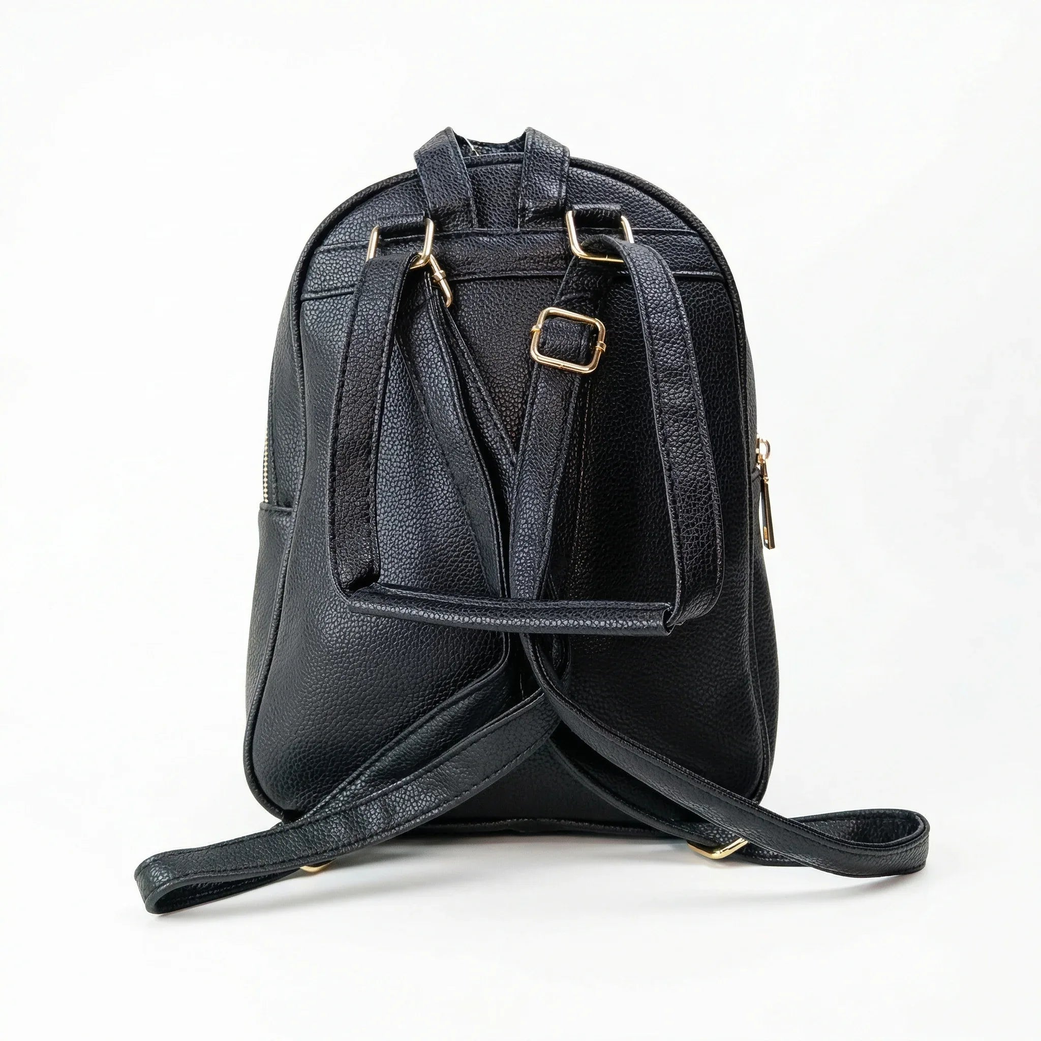 Zaino Pelle PU Nero MS-2417