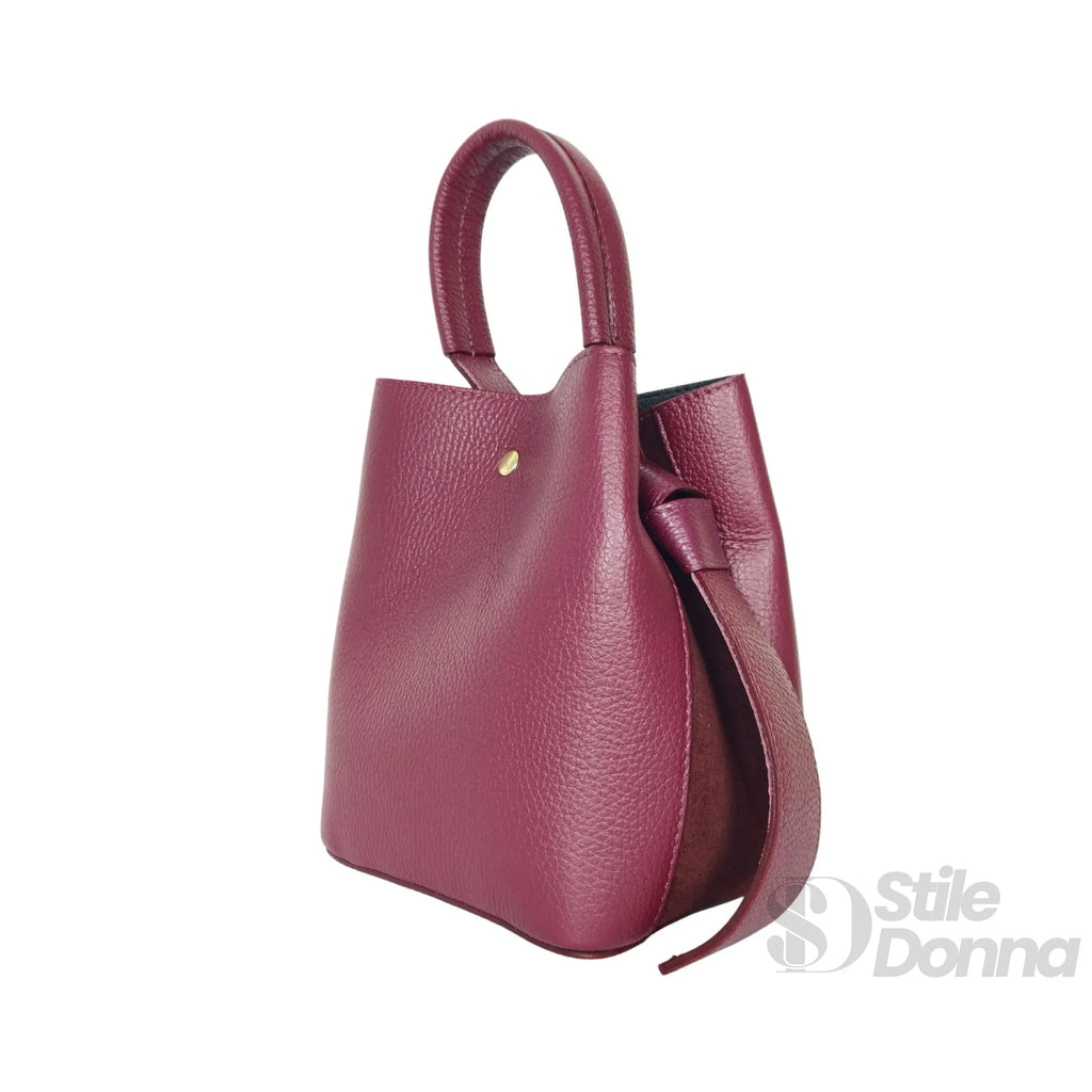 Borsa Secchiello Vera Pelle Quotidiana