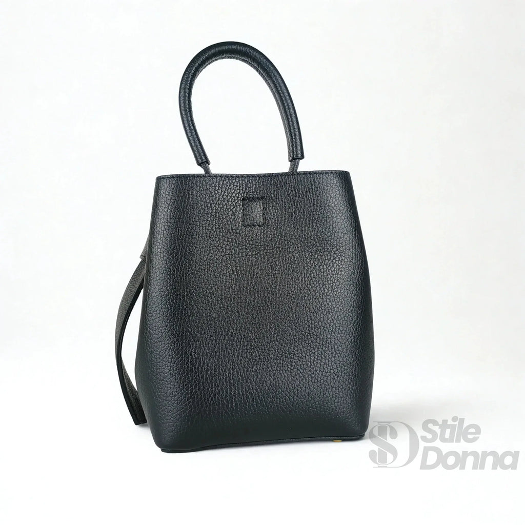 Borsa Secchiello Vera Pelle Quotidiana
