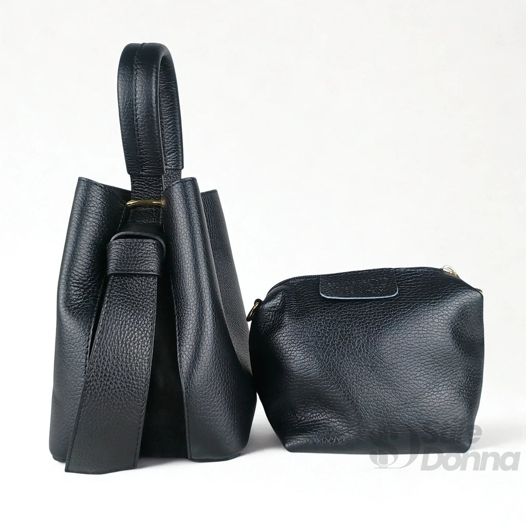 Borsa Secchiello Vera Pelle Quotidiana