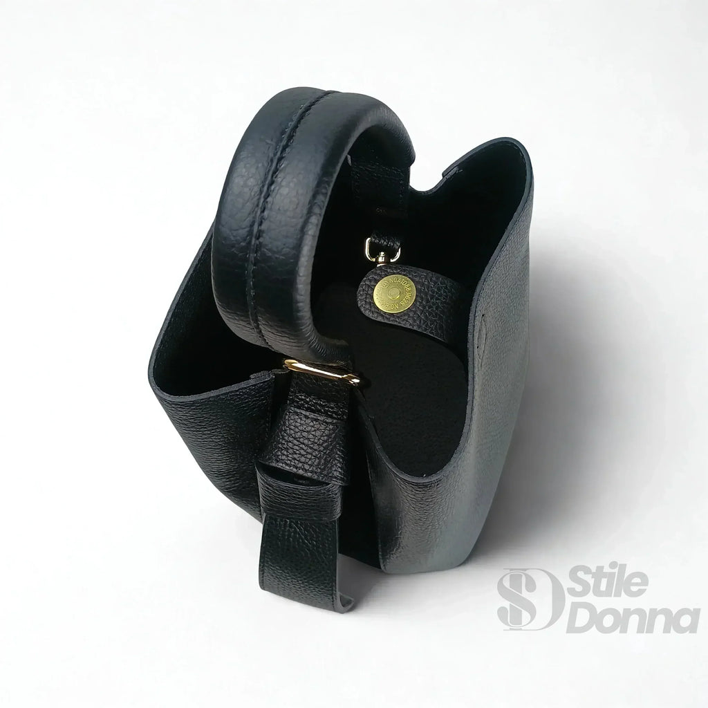 Borsa Secchiello Vera Pelle Quotidiana