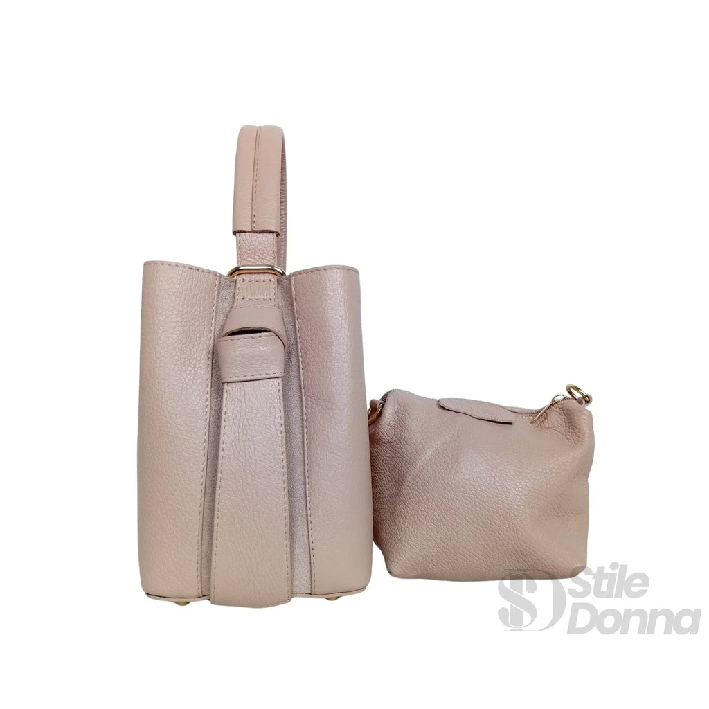 Borsa Secchiello Vera Pelle Quotidiana