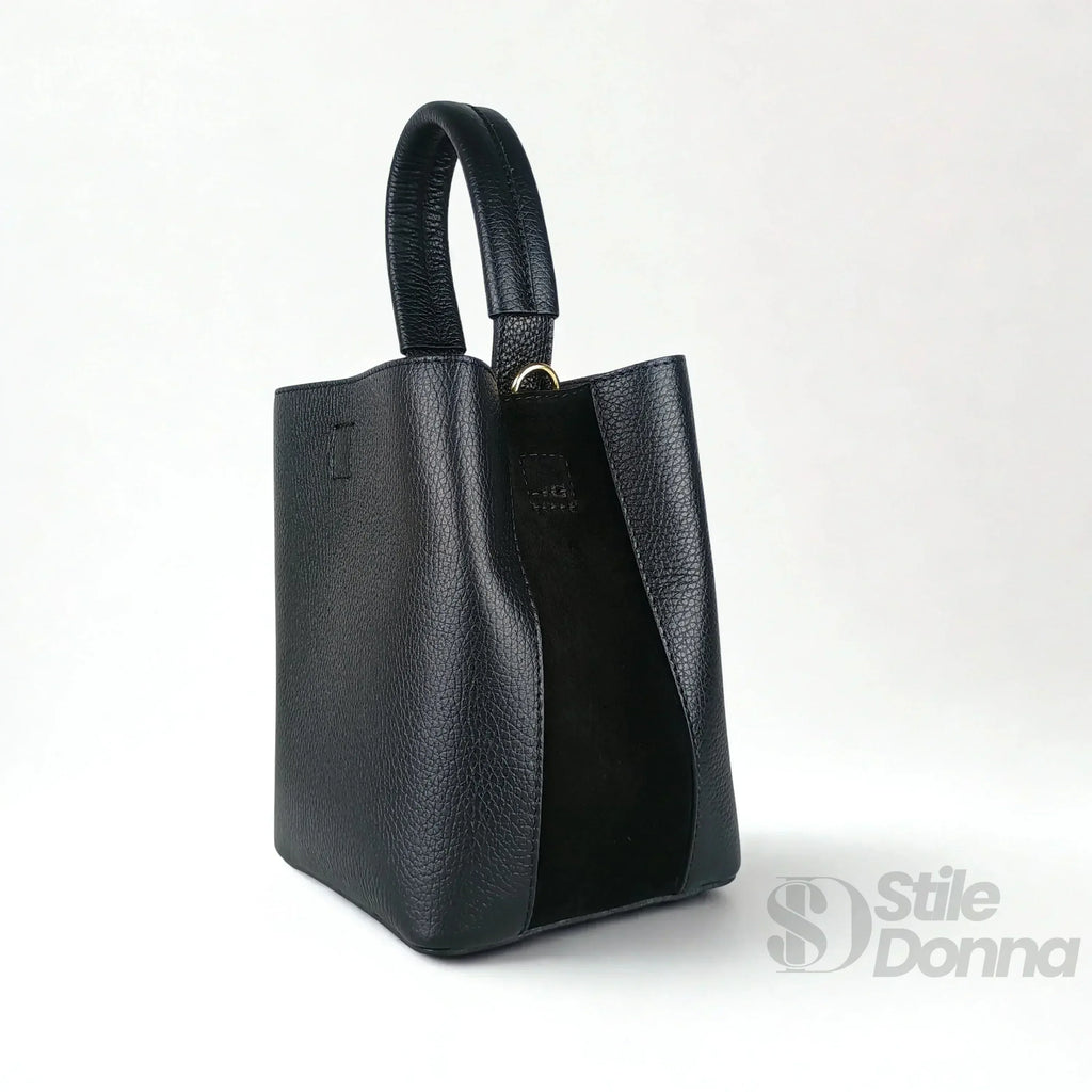 Borsa Secchiello Vera Pelle Quotidiana