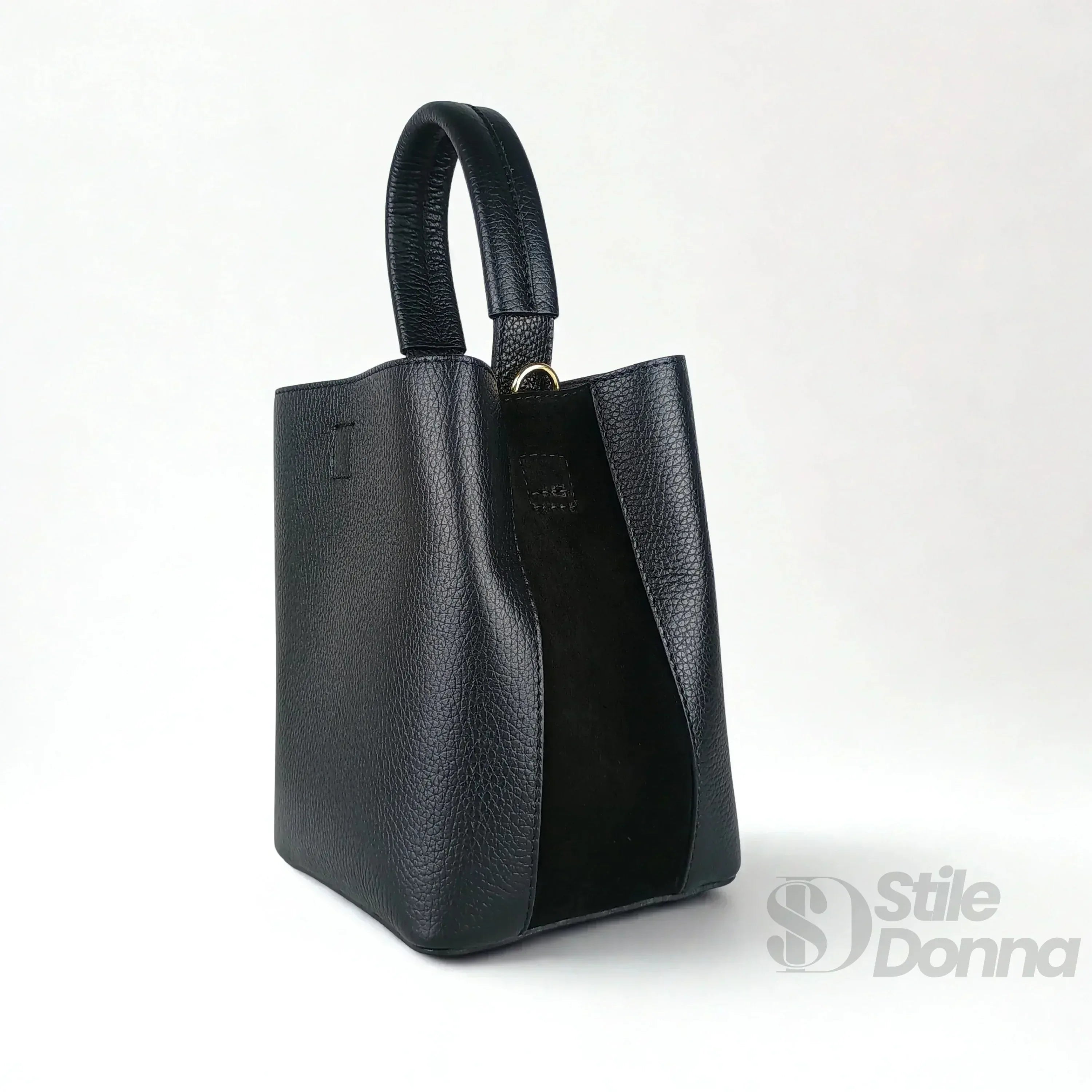 Borsa Secchiello Vera Pelle Quotidiana