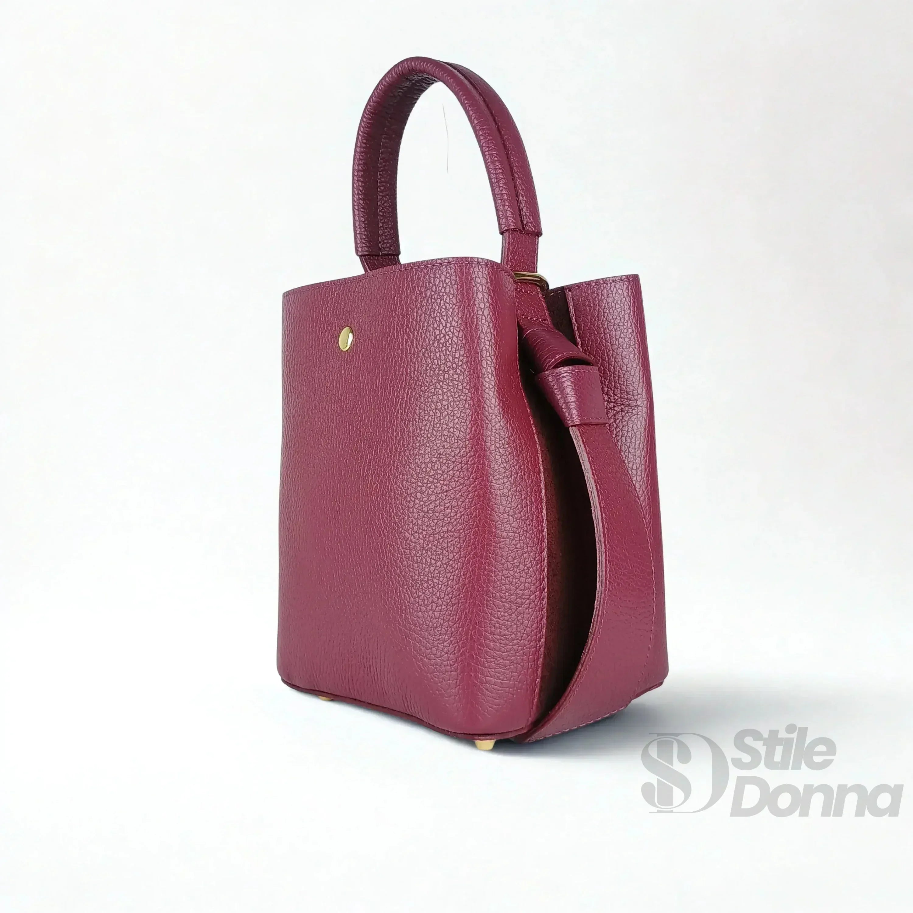 Borsa Secchiello Vera Pelle Quotidiana