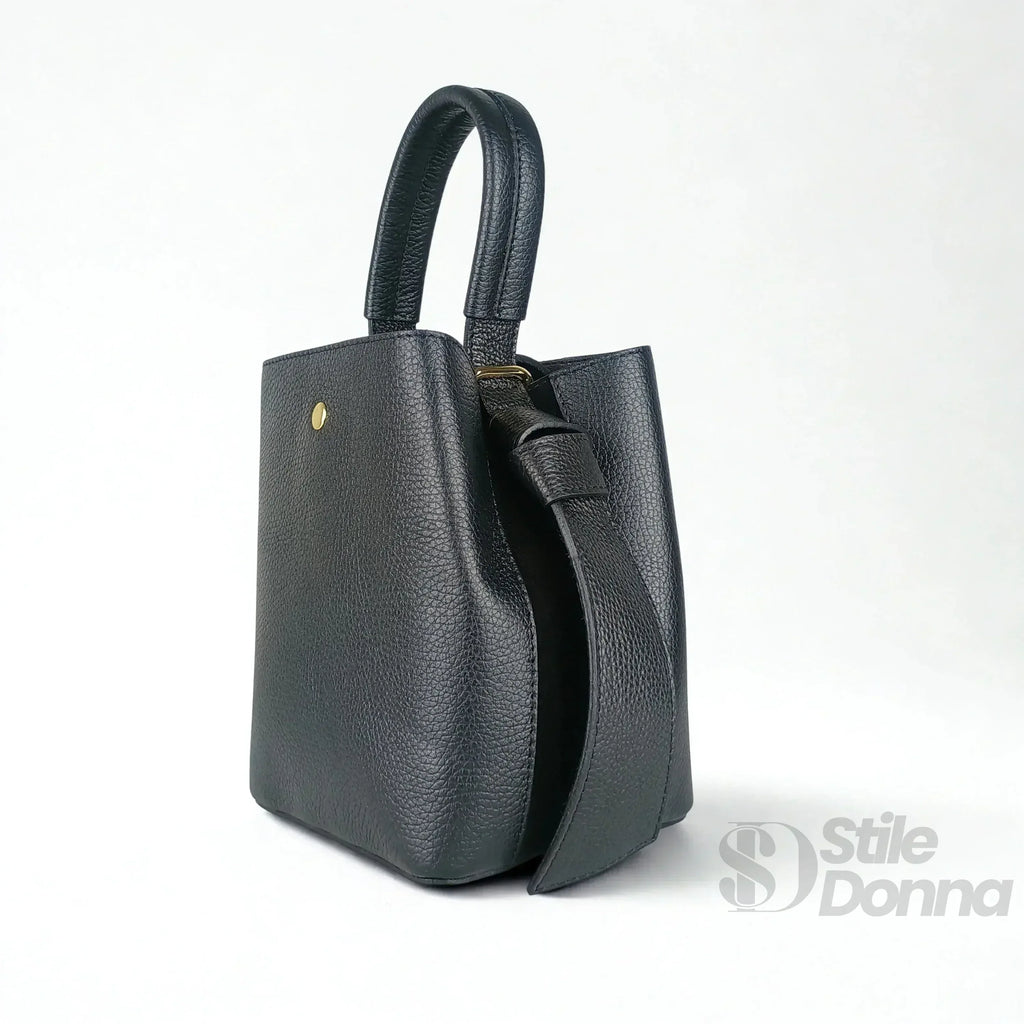 Borsa Secchiello Vera Pelle Quotidiana