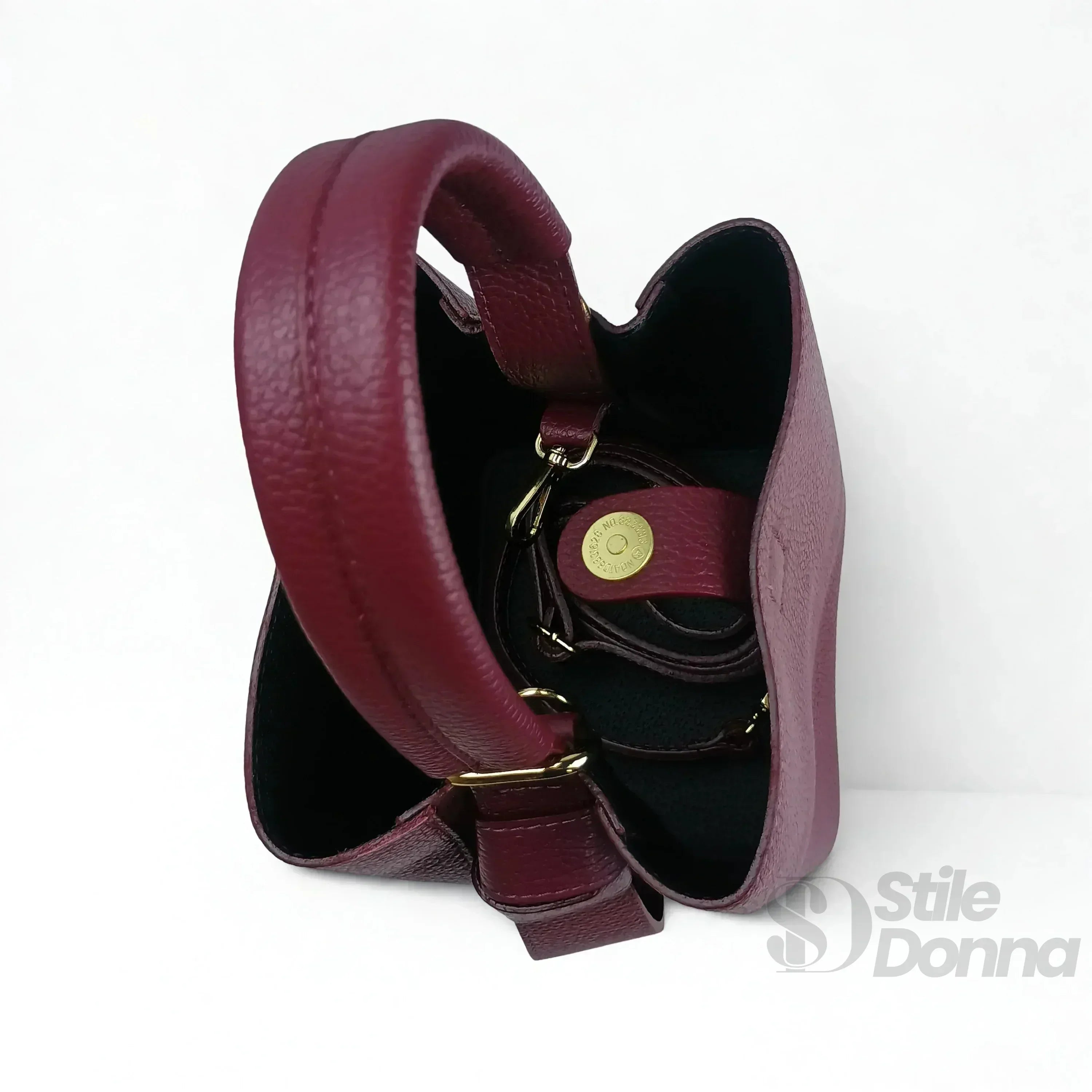 Borsa Secchiello Vera Pelle Quotidiana