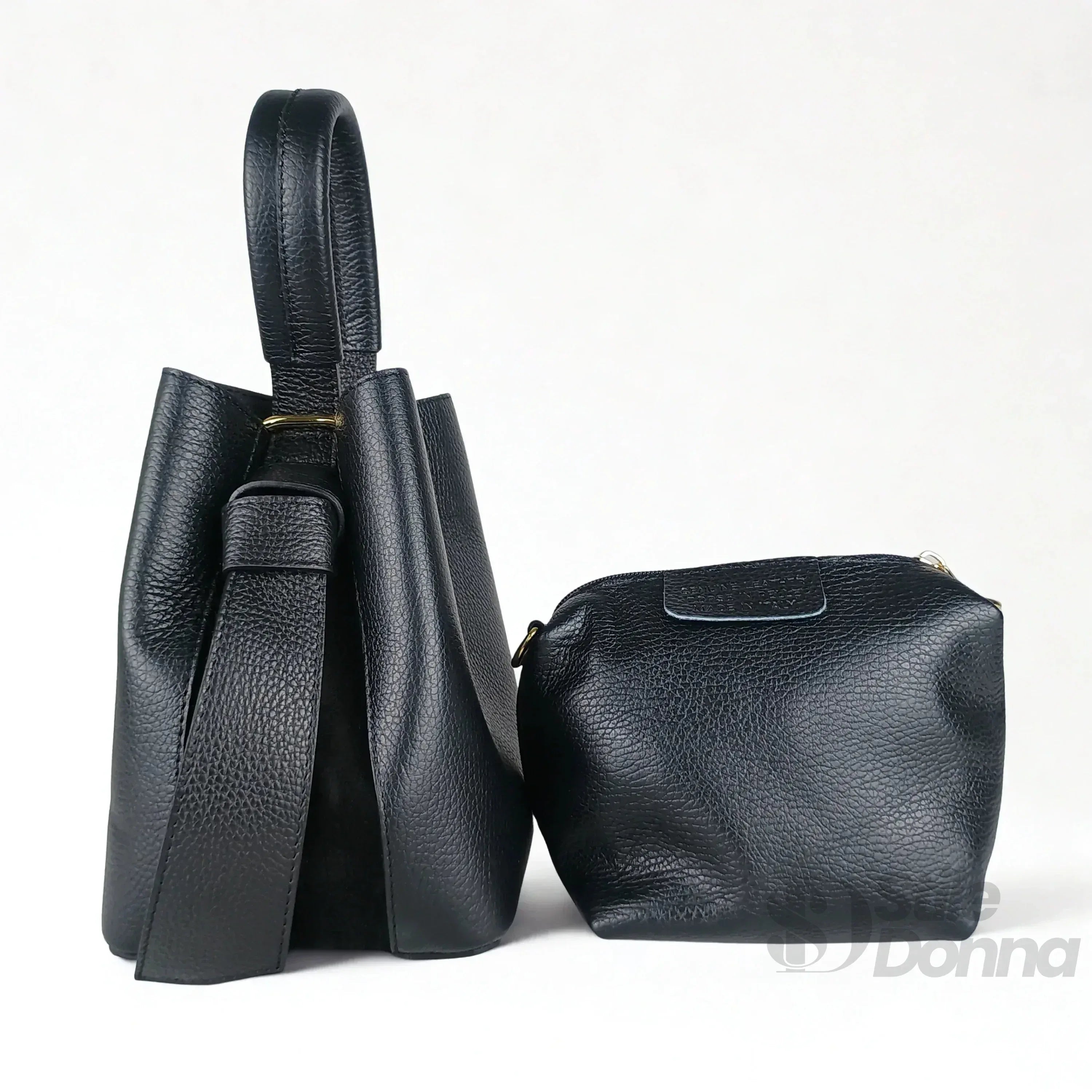 Borsa Secchiello Vera Pelle Quotidiana