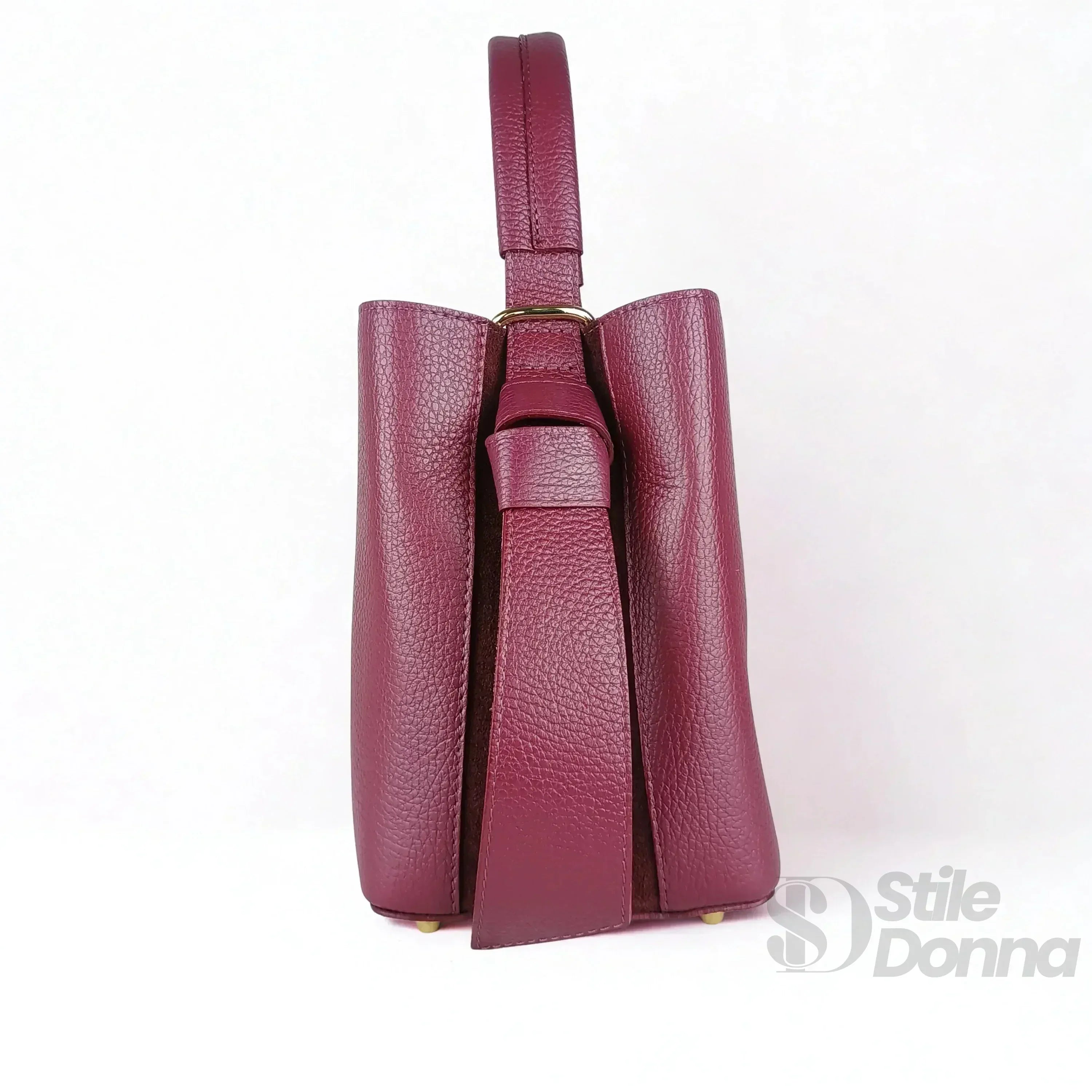 Borsa Secchiello Vera Pelle Quotidiana
