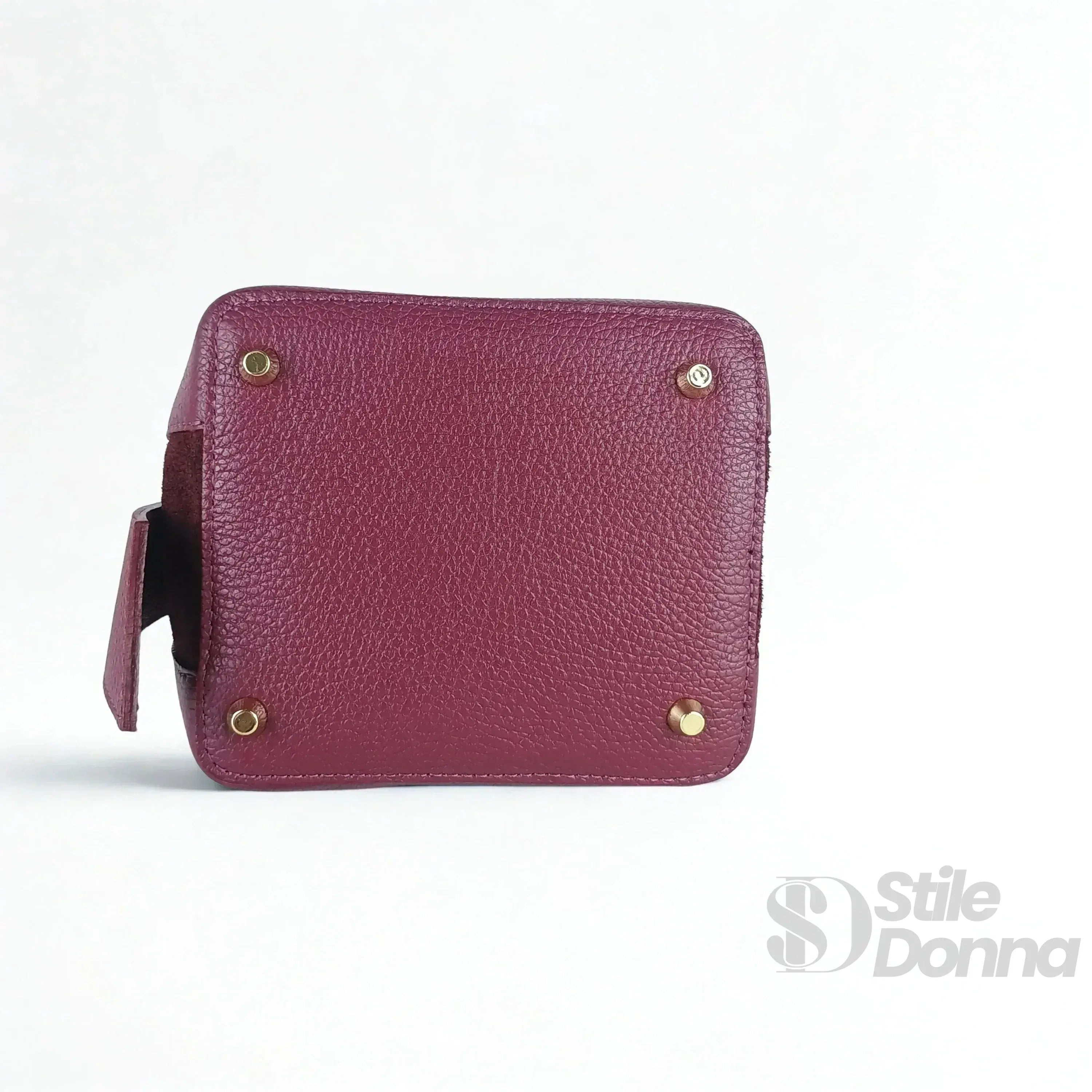 Borsa Secchiello Vera Pelle Quotidiana