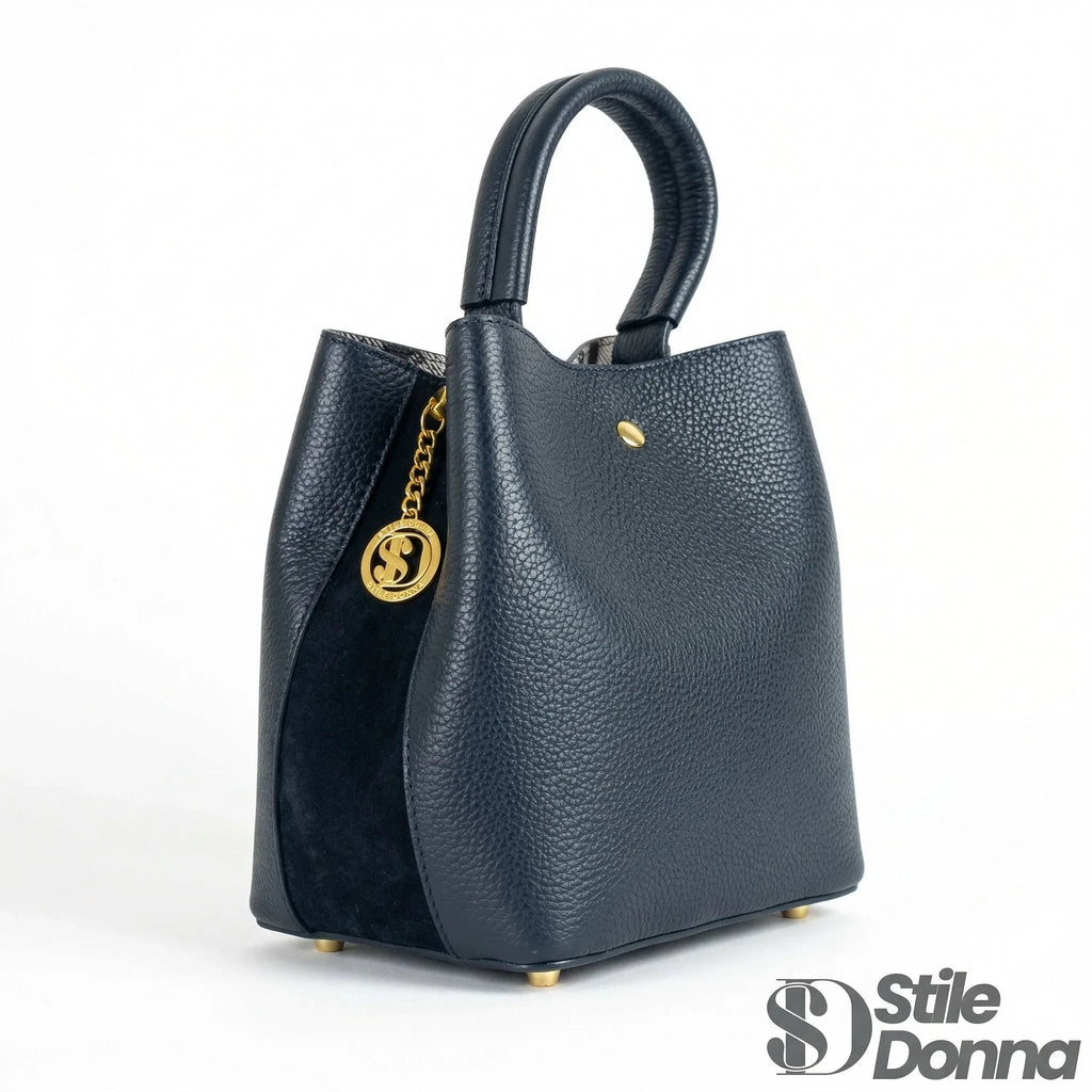 Borsa Secchiello Vera Pelle Quotidiana