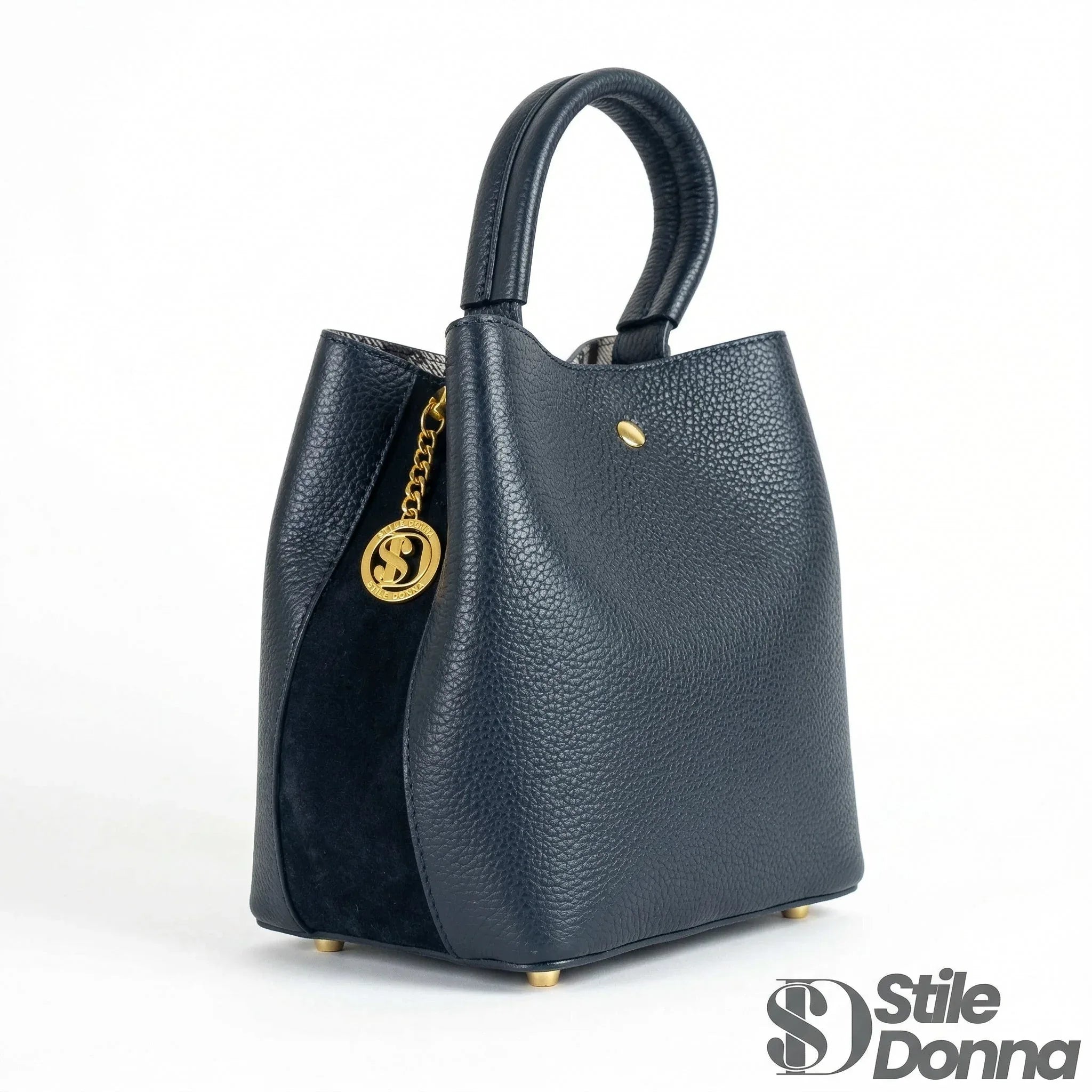 Borsa Secchiello Vera Pelle Quotidiana