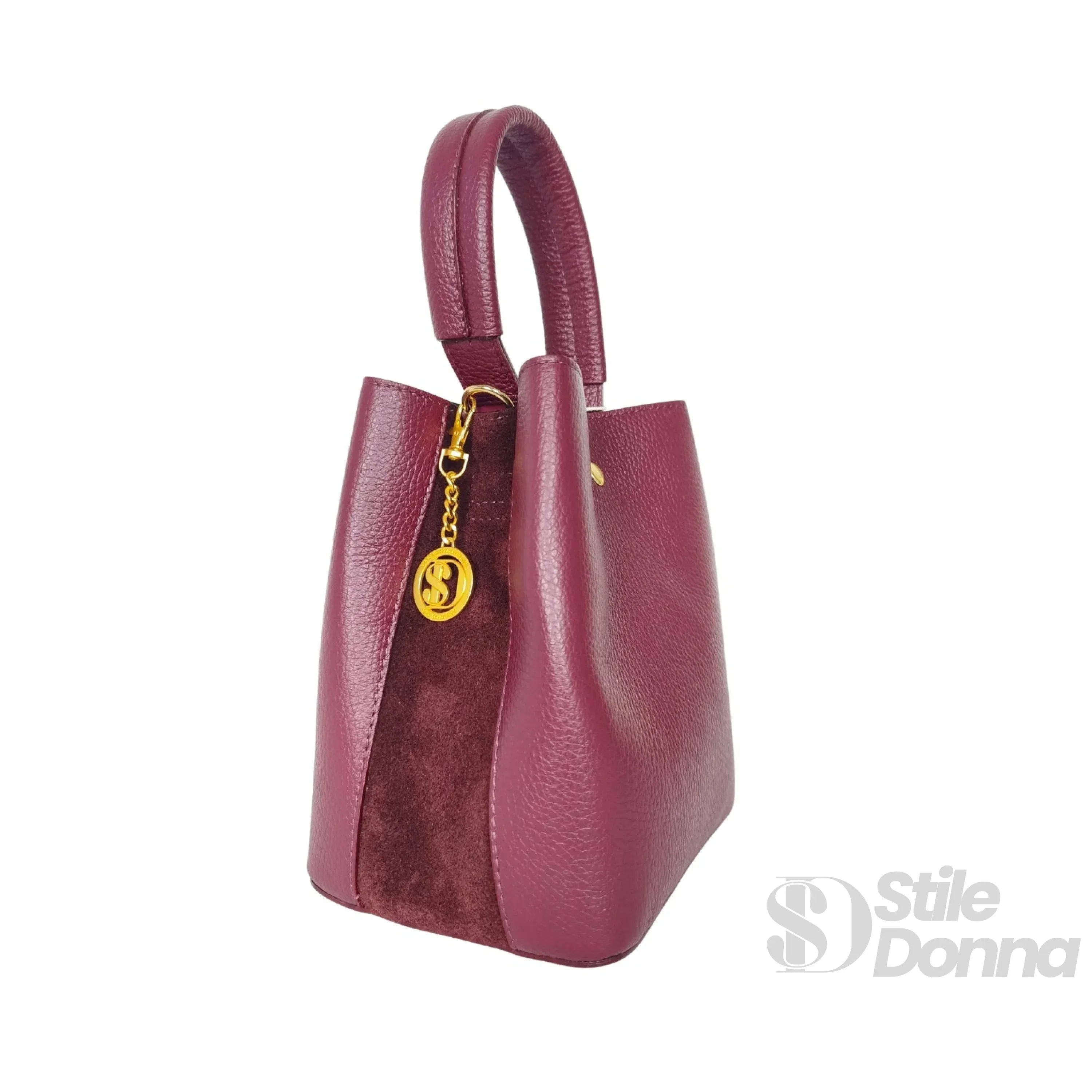 Borsa Secchiello Vera Pelle Quotidiana