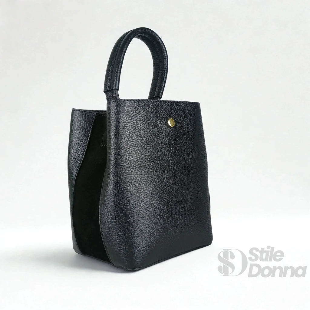Borsa Secchiello Vera Pelle Quotidiana