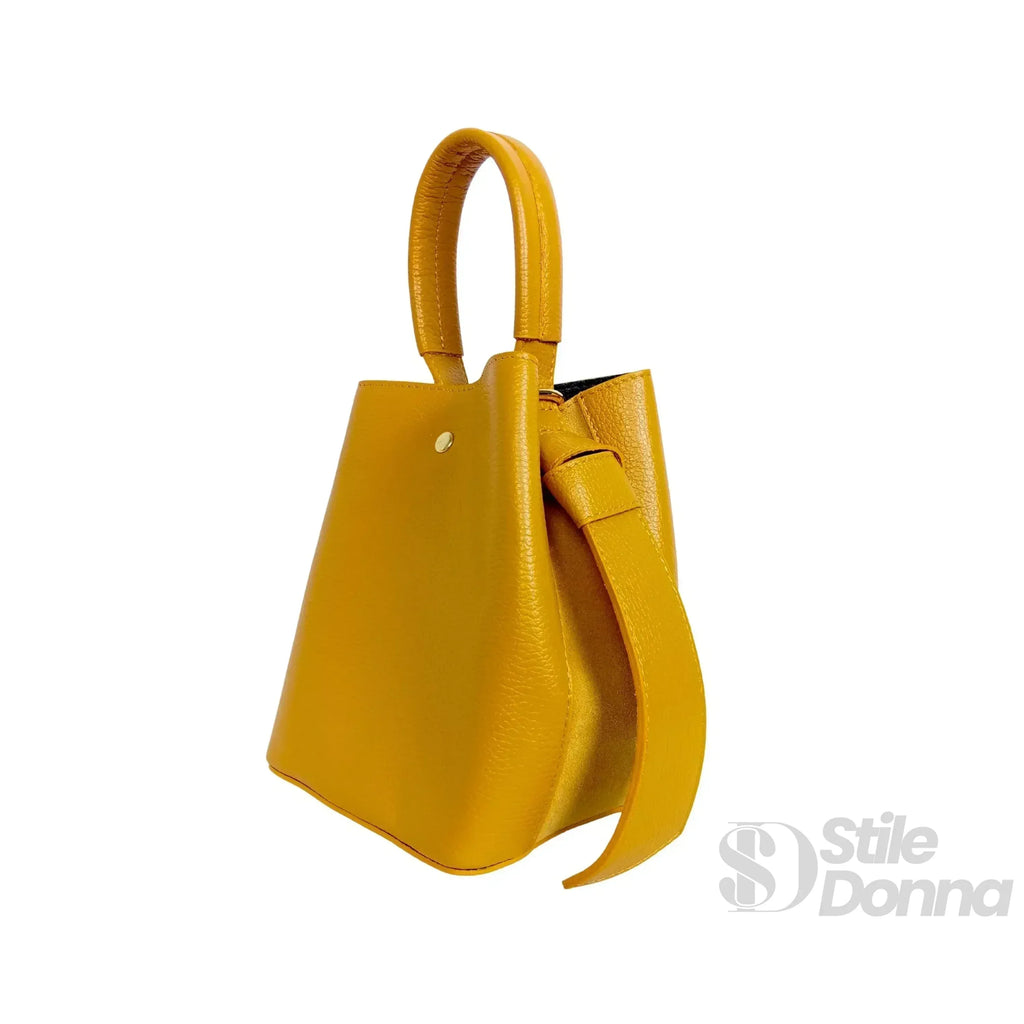 Borsa Secchiello Vera Pelle Quotidiana