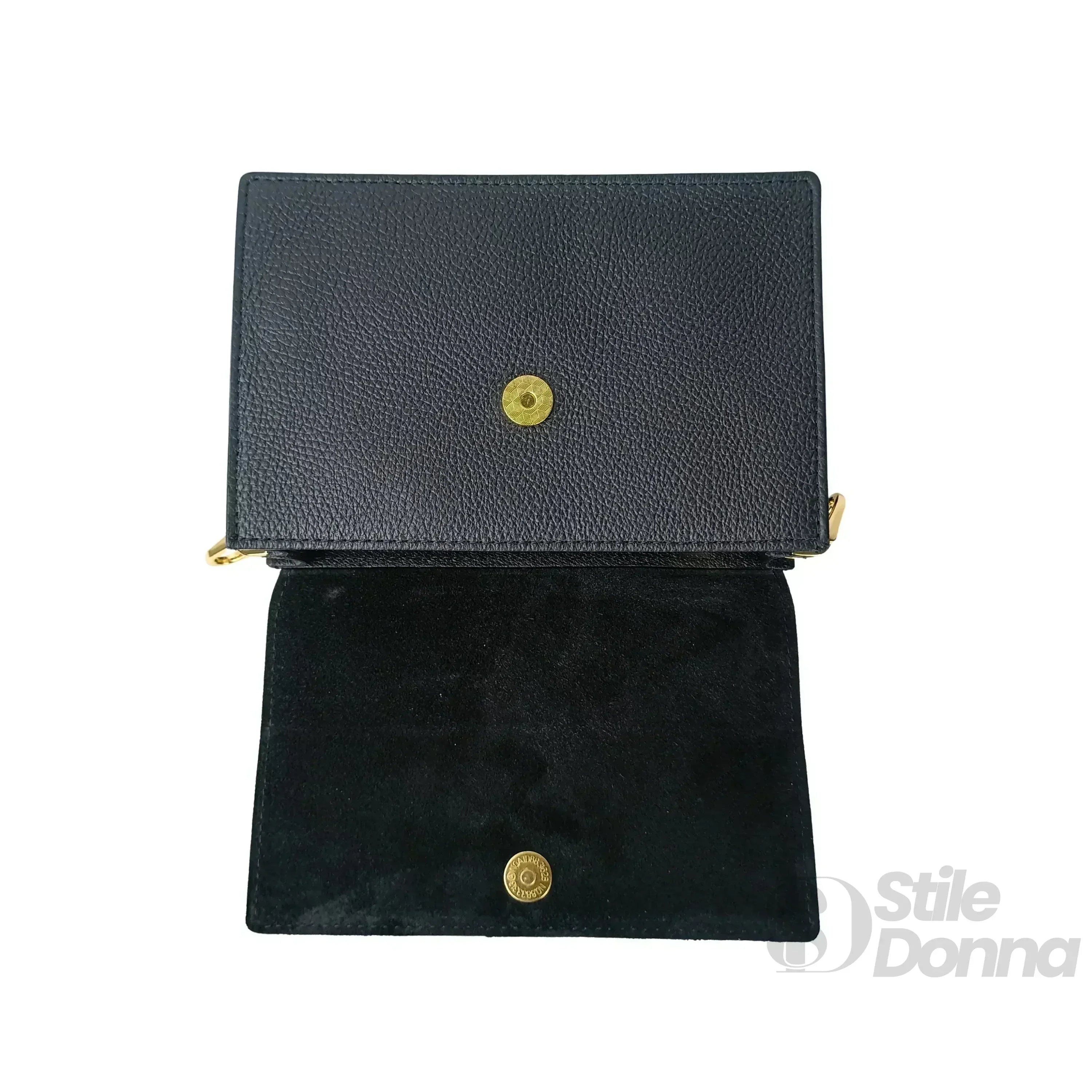 Luxe Crossbody Borsa A Tracolla In Vera Pelle Donna Con Chiusura Magnetica E Cerniera