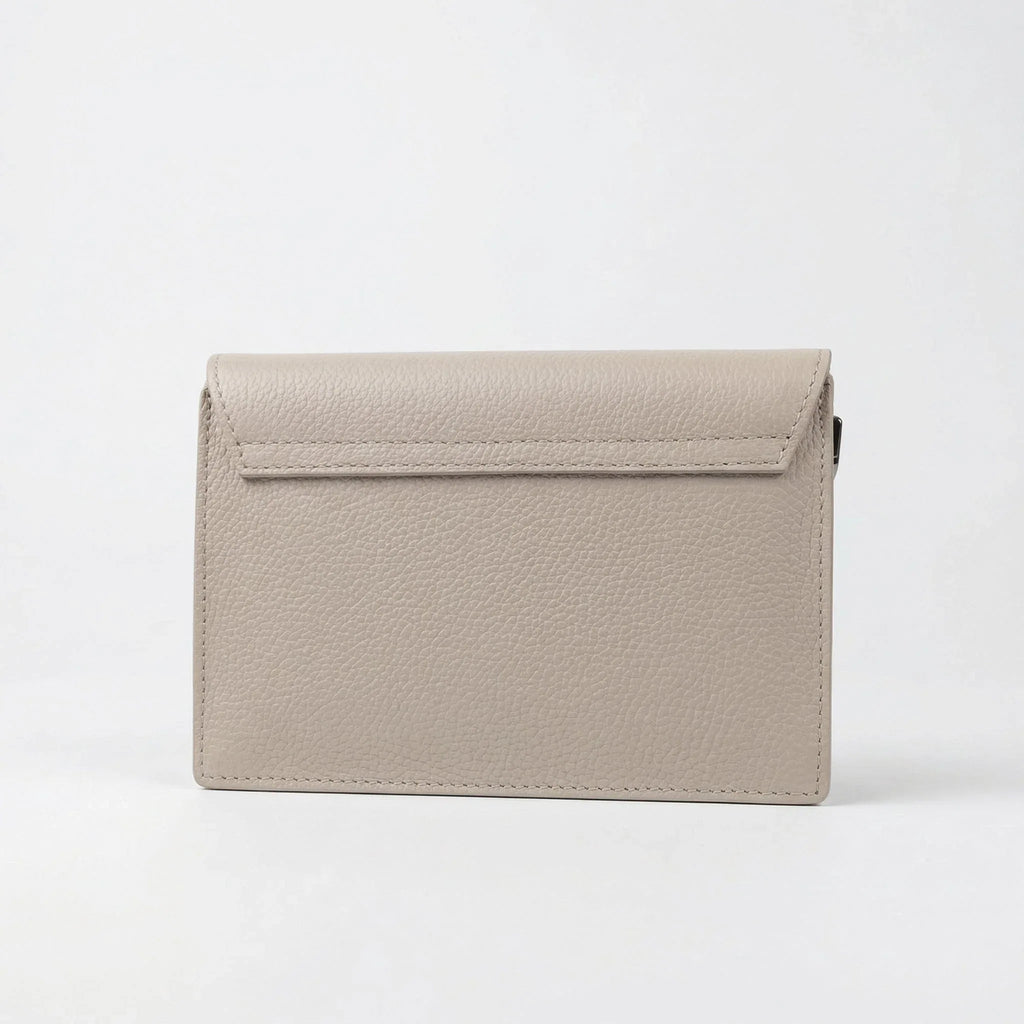 Luxe Crossbody Borsa A Tracolla In Vera Pelle Donna Con Chiusura Magnetica E Cerniera