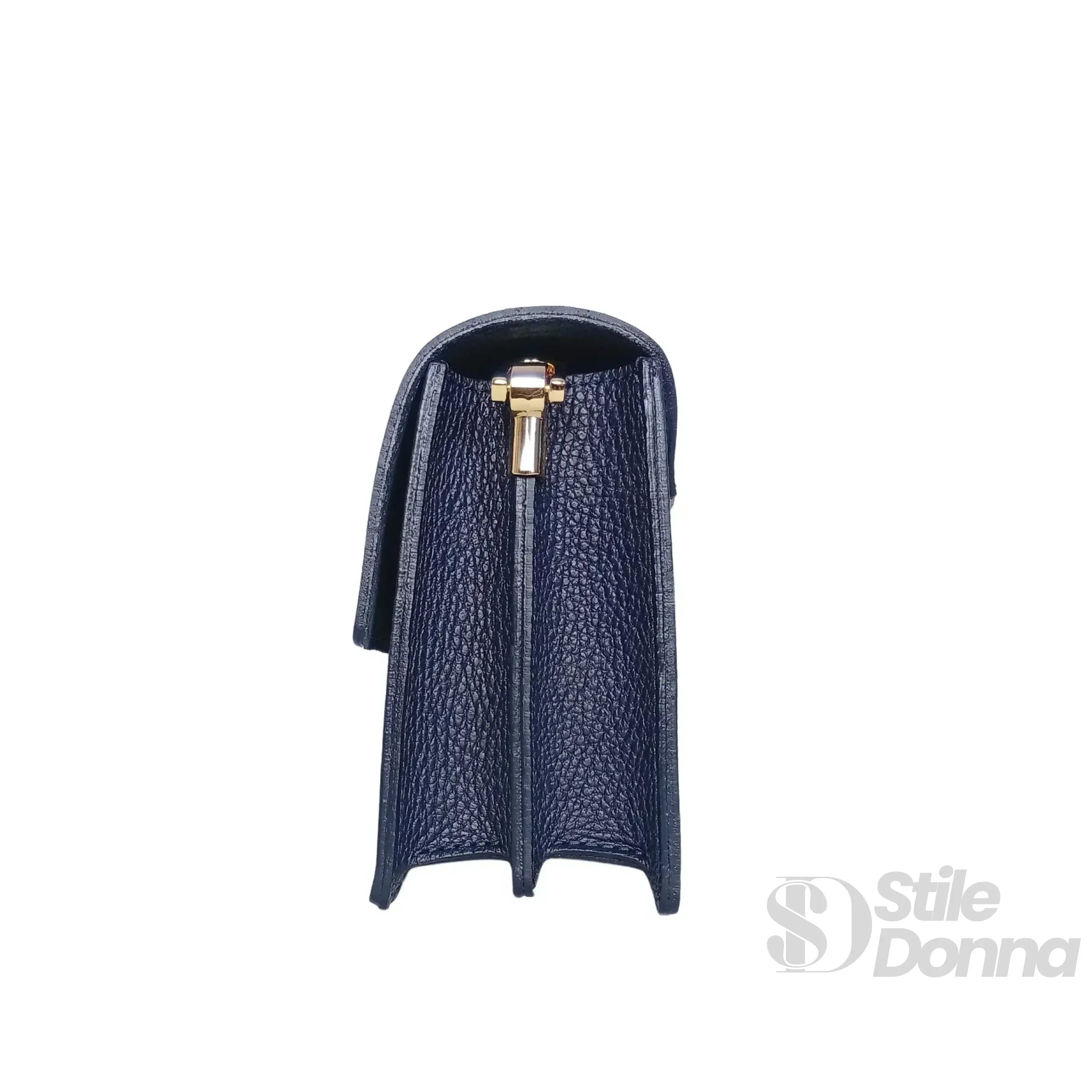 Luxe Crossbody Borsa A Tracolla In Vera Pelle Donna Con Chiusura Magnetica E Cerniera