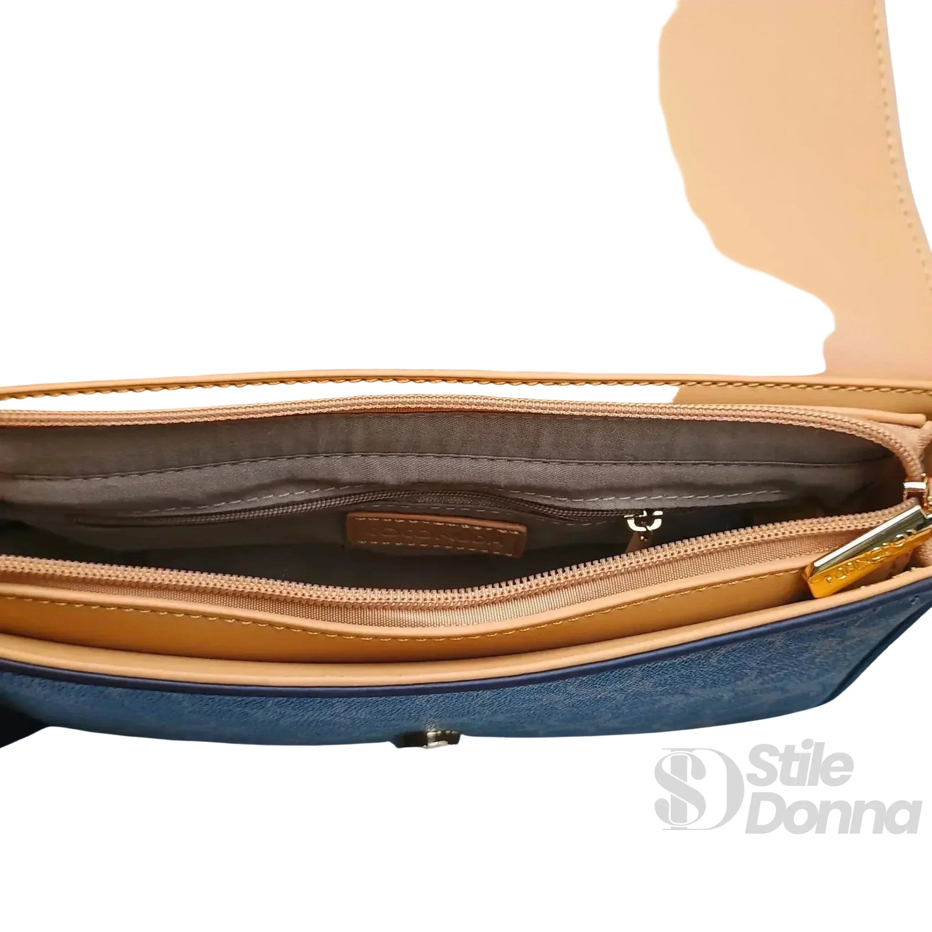 MS 9723 Borsa A Tracolla In Pelle Marrone