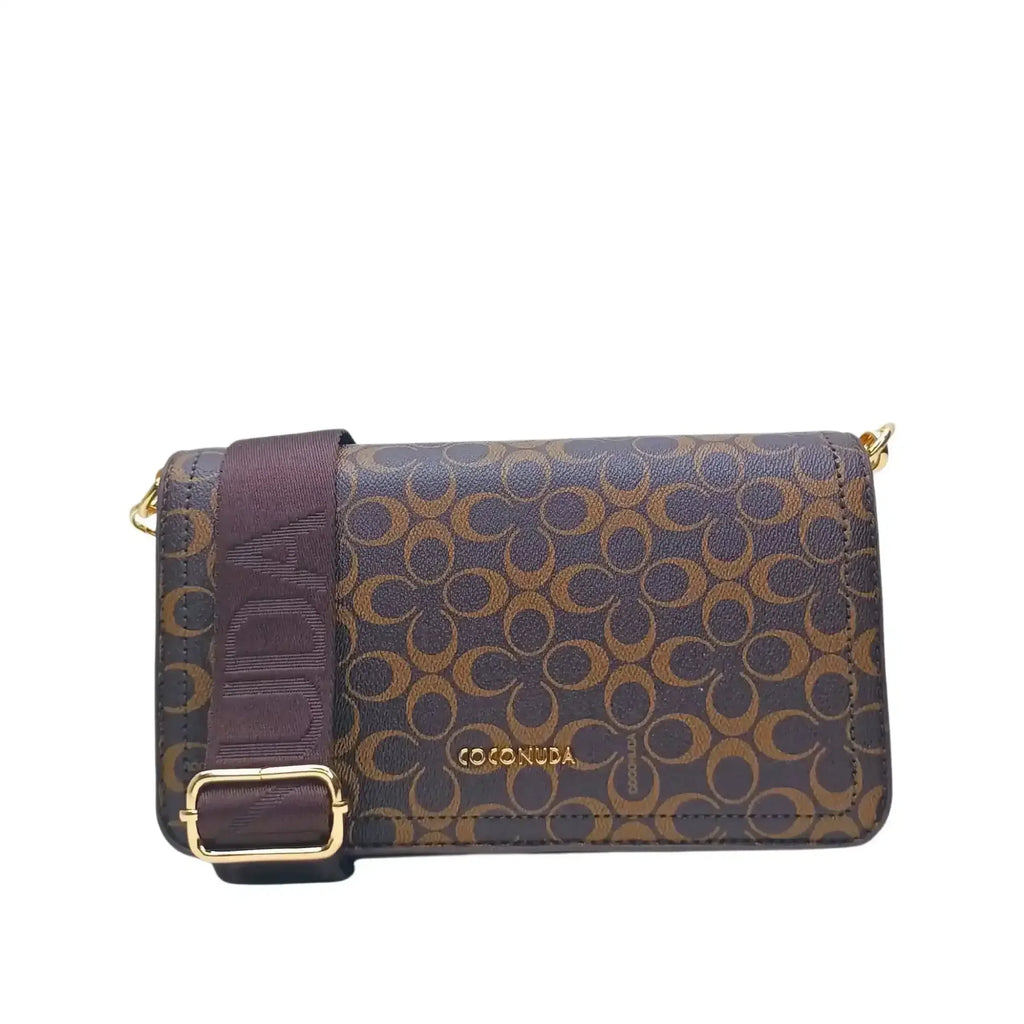 MS 9723 Borsa A Tracolla In Pelle Marrone