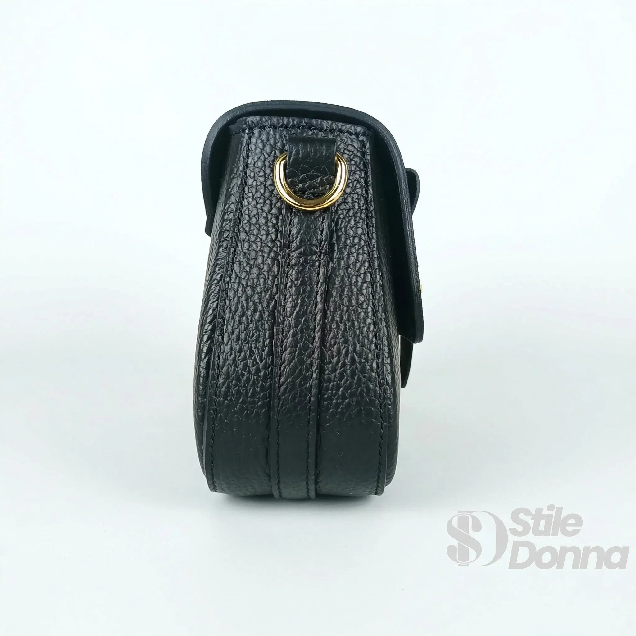 Borsa Bella Nova Crossbody in Vera Pelle e Camoscio