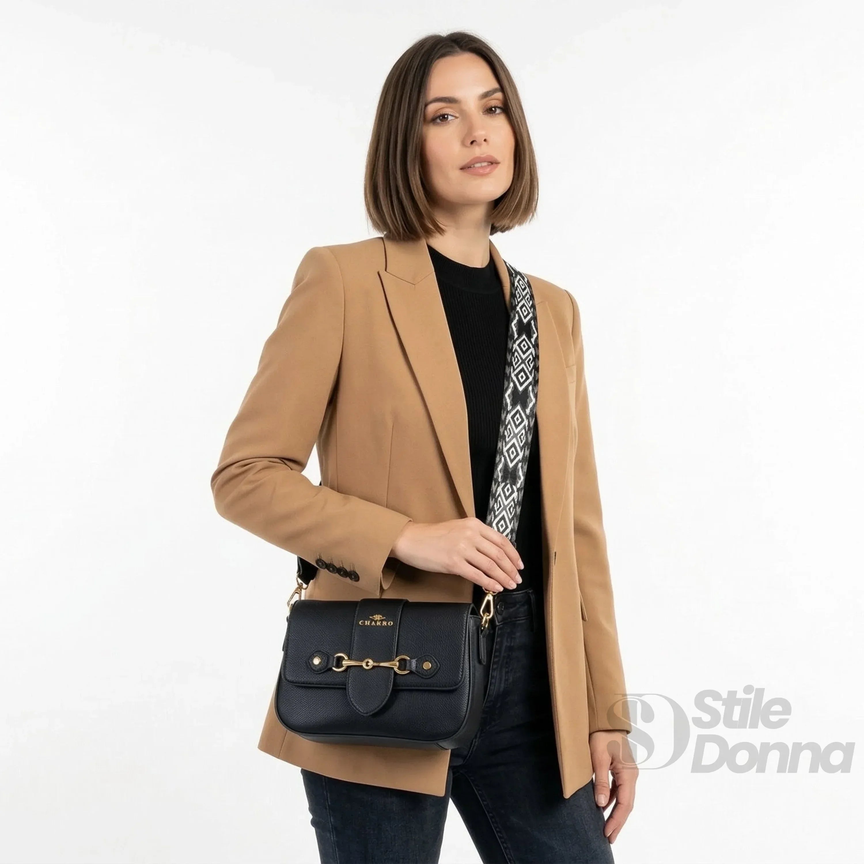 Borsa Charro in Pelle Crossbody da Donna