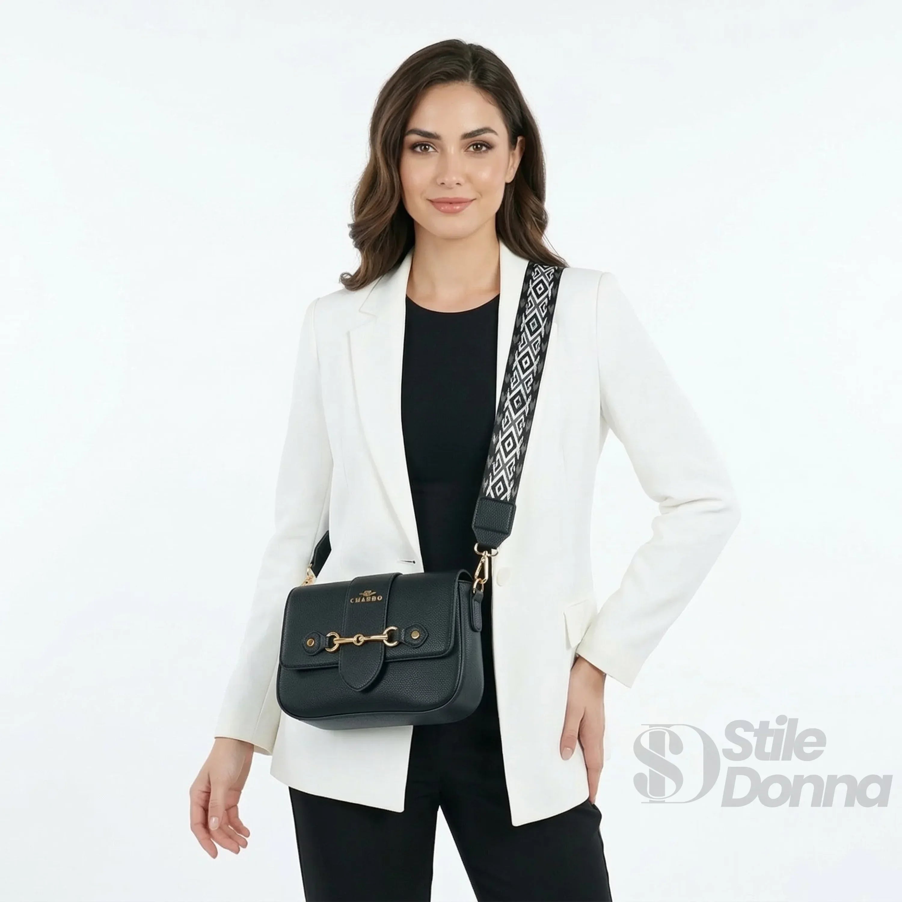 Borsa Charro in Pelle Crossbody da Donna