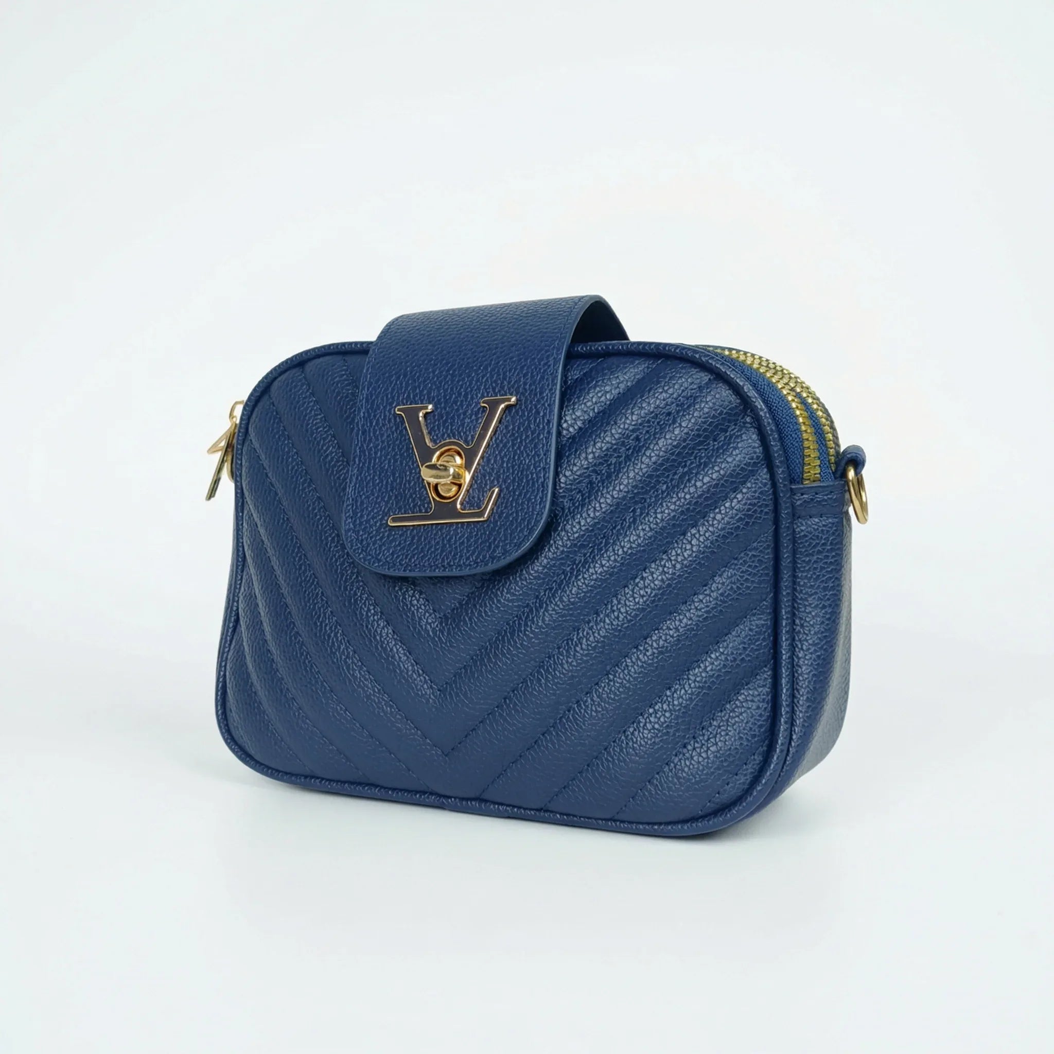 Borsa Crossbody in Pelle Trapuntata Rossa LV