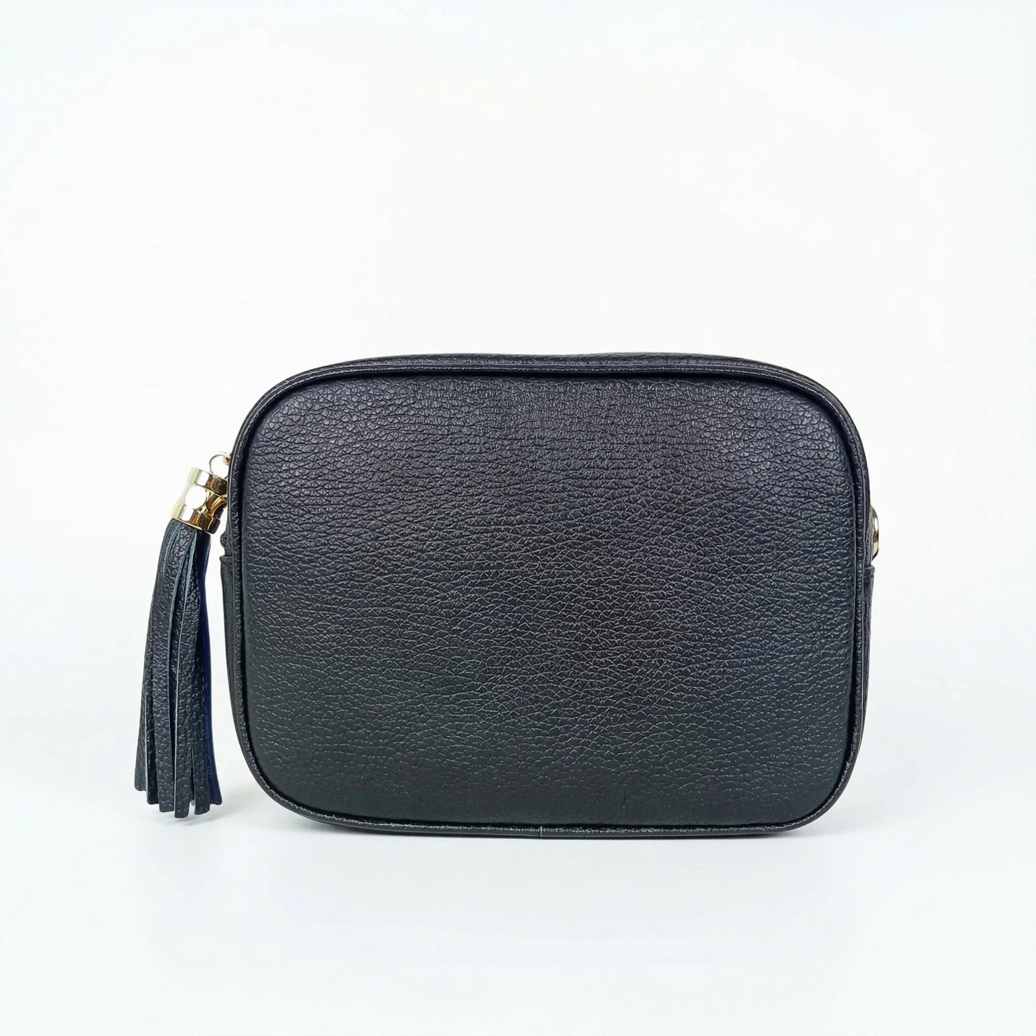Borsa Crossbody in Vera Pelle con Tracolla Regolabile