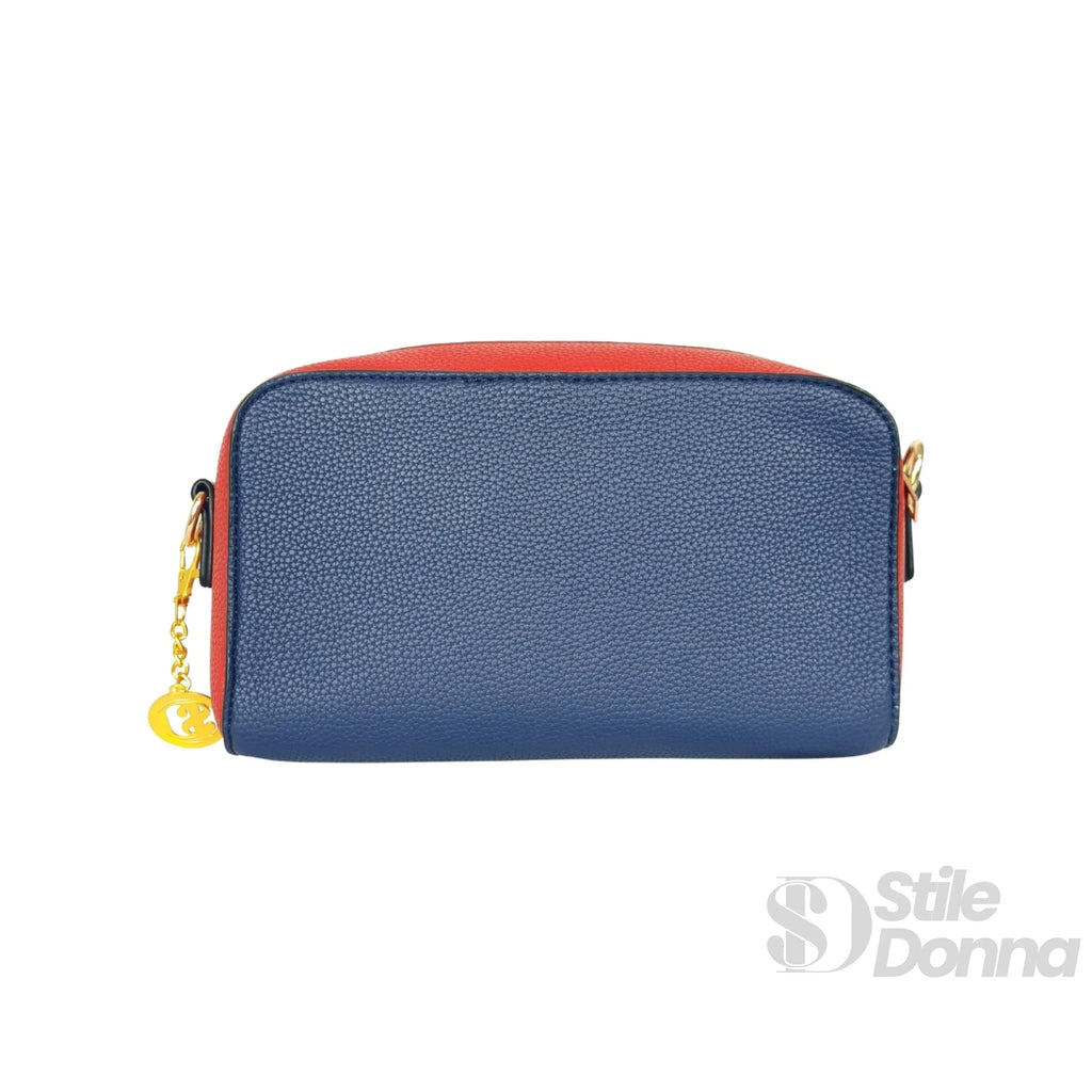 Borsa A Tracolla Donna Ecopelle Tricolore