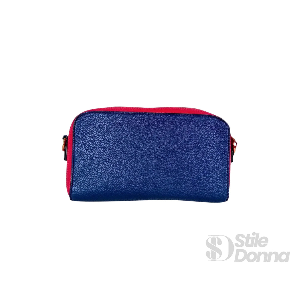 Borsa A Tracolla Donna Ecopelle Tricolore