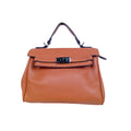 MS-8800 Borsa Donna Ecopelle Marrone 17 cm