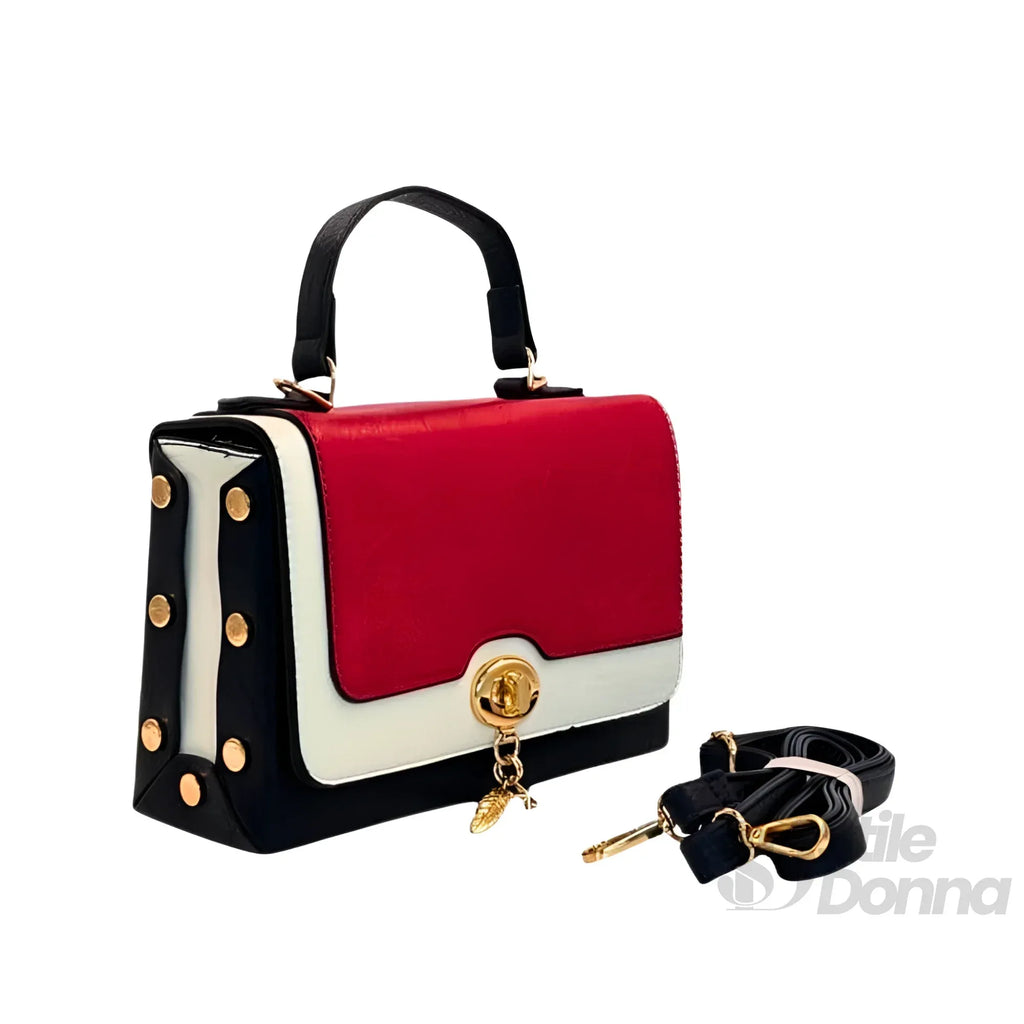 Borsa Da Donna In Pelle PU Con Tracolla Rimovibile Design Compatto E Versatile Può Essere Tracolla O Pochette