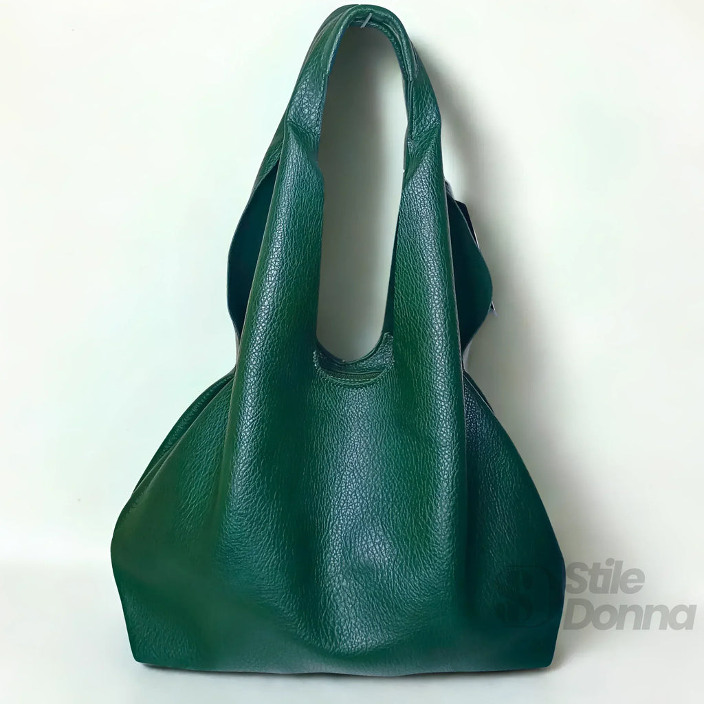 Bindle Bag Borsa Hobo Ecopelle MS-2347 Altezza 34 cm