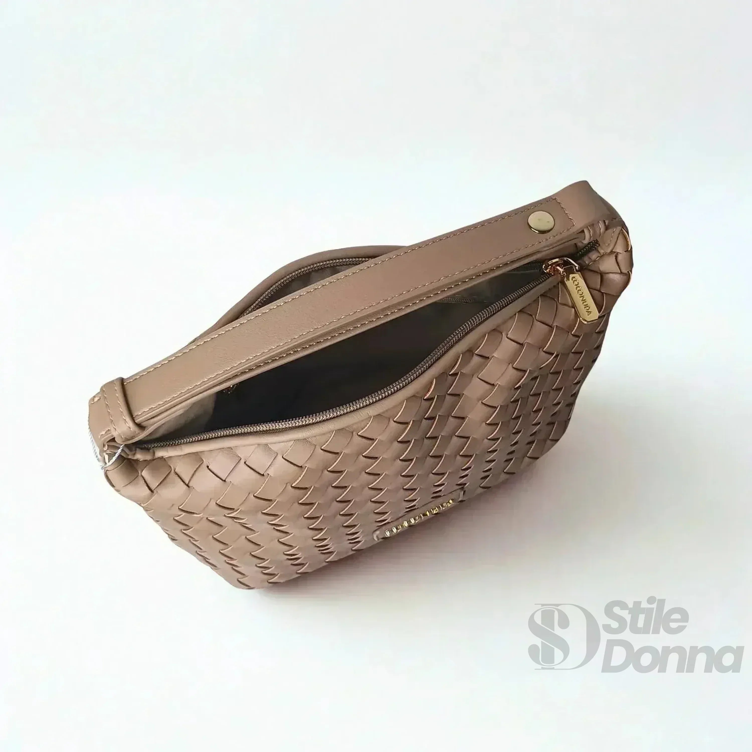 Coconuda Borsa Intrecciata Ecopelle Con Manico