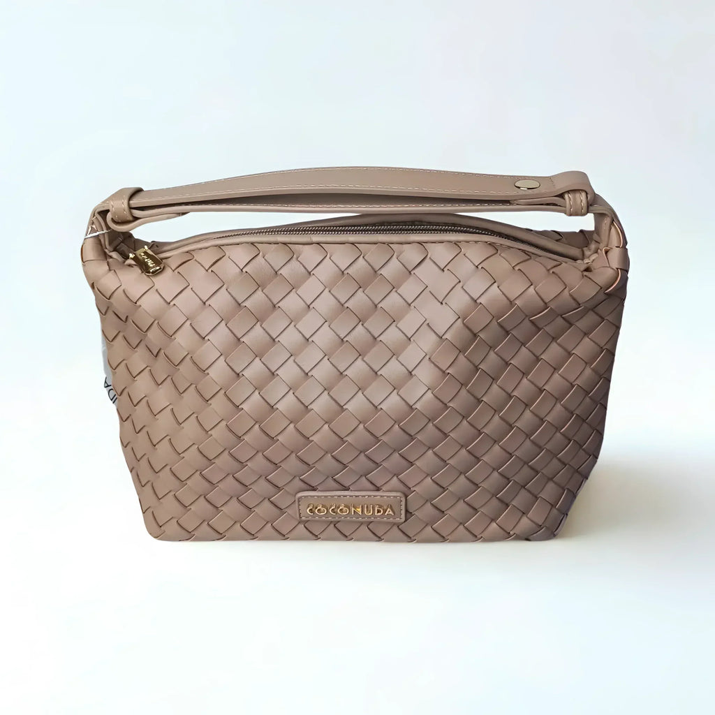 Coconuda Borsa Intrecciata Ecopelle Con Manico