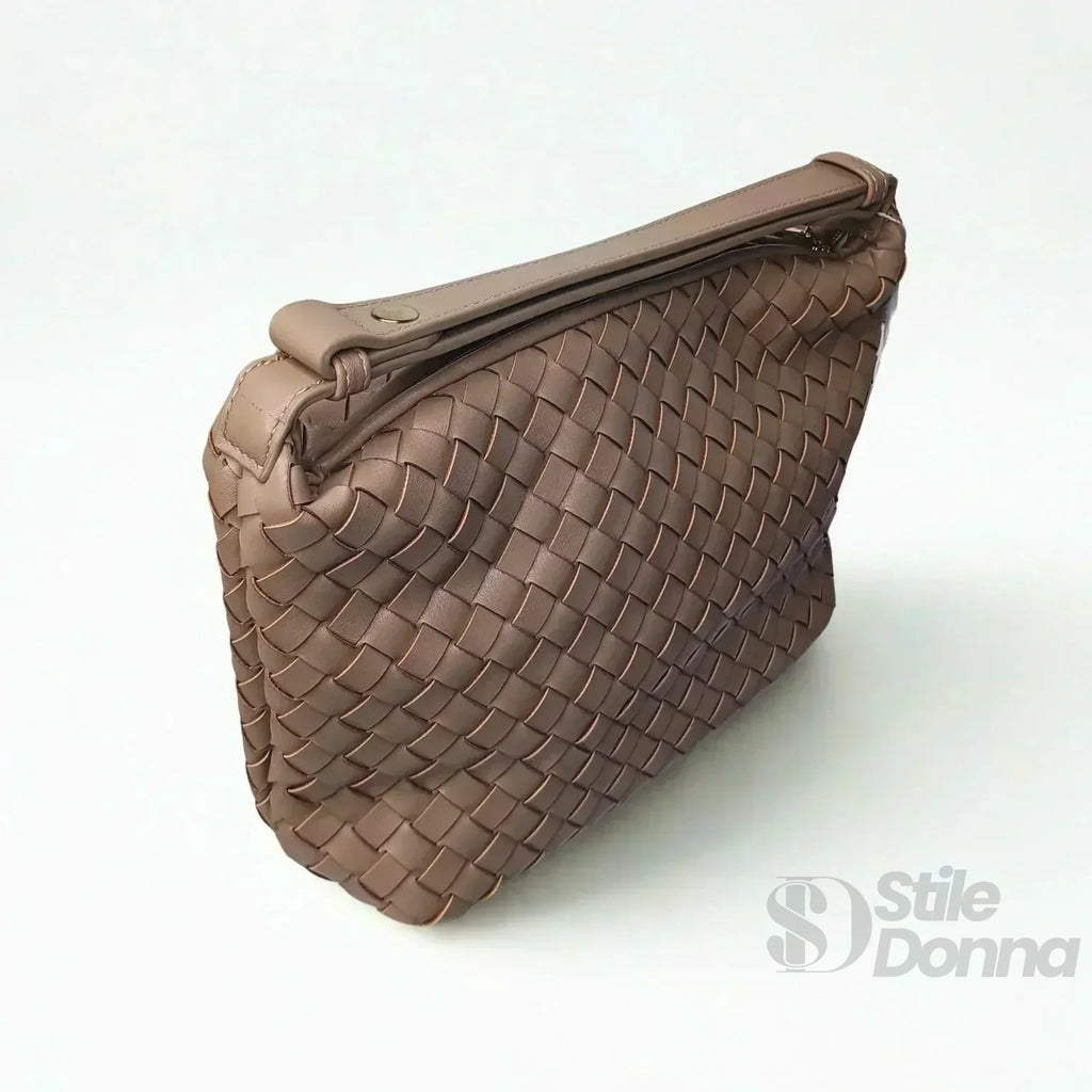 Coconuda Borsa Intrecciata Ecopelle Con Manico