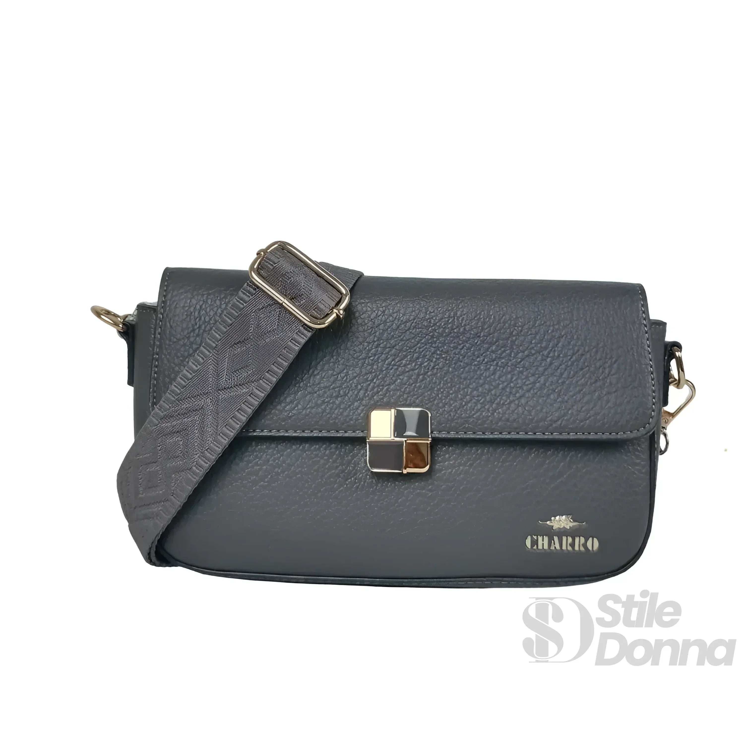 Charro Borsa In Pelle PU Crossbody MS0709 Con Manico Rimovibile E Tracolla Regolabile