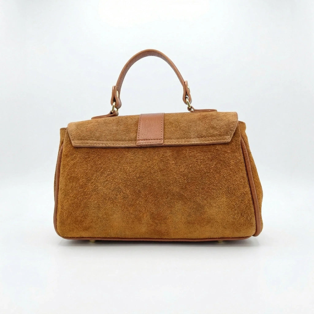 Borsa In Pelle Scamosciata Venezia