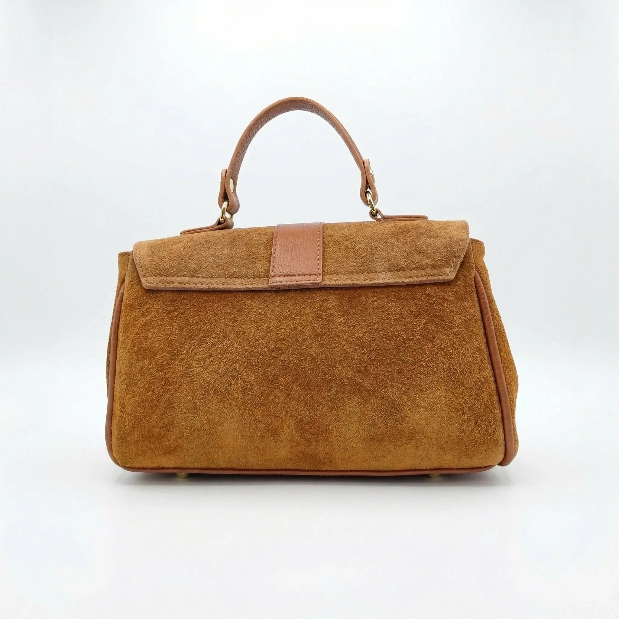 Borsa In Pelle Scamosciata Venezia