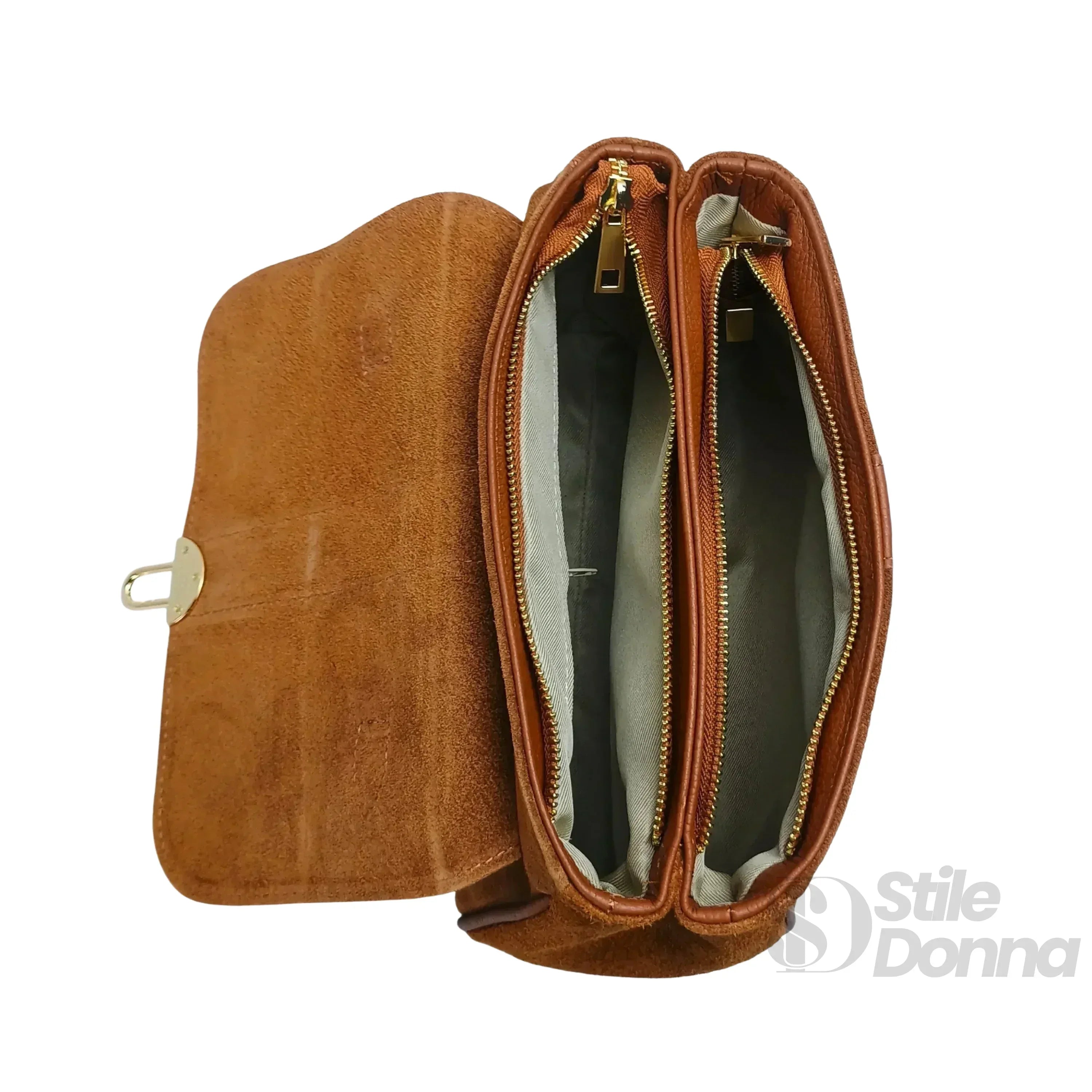 Borsa In Pelle Scamosciata Venezia