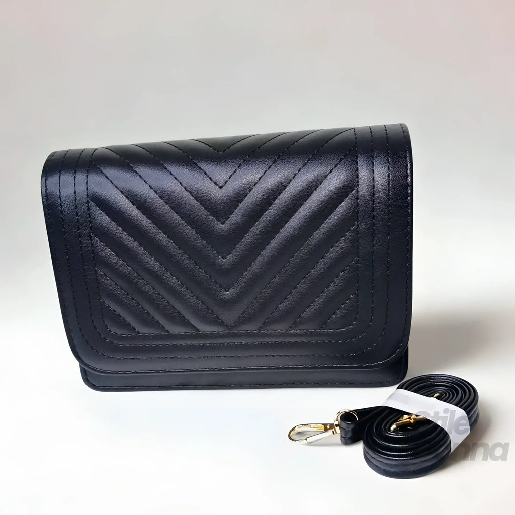 Borsa Trapuntata Rosa Da Donna Con Design A Triangoli E Tracolla Staccabile In Pelle PU Di Alta Qualità