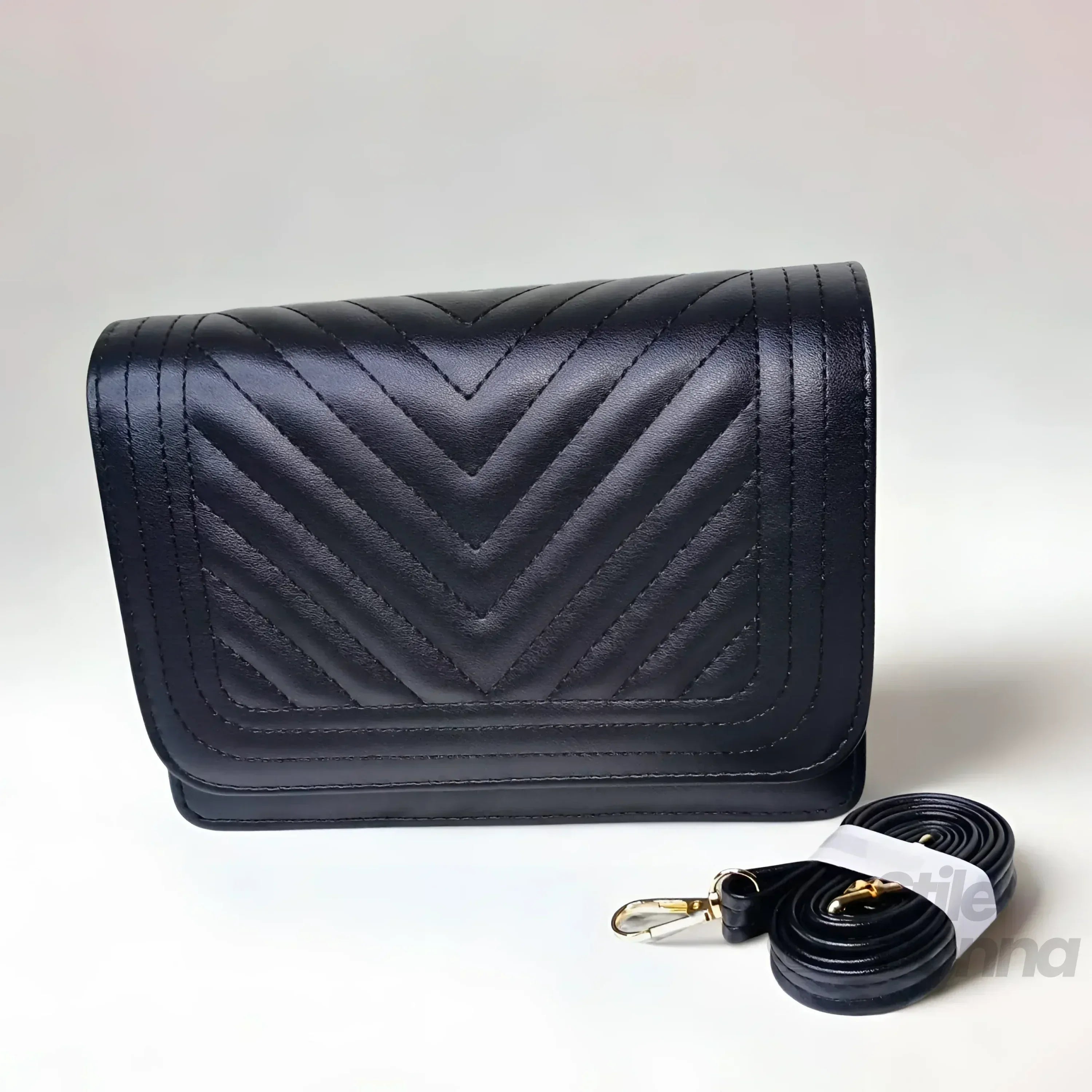 Borsa Trapuntata Rosa Da Donna Con Design A Triangoli E Tracolla Staccabile In Pelle PU Di Alta Qualità