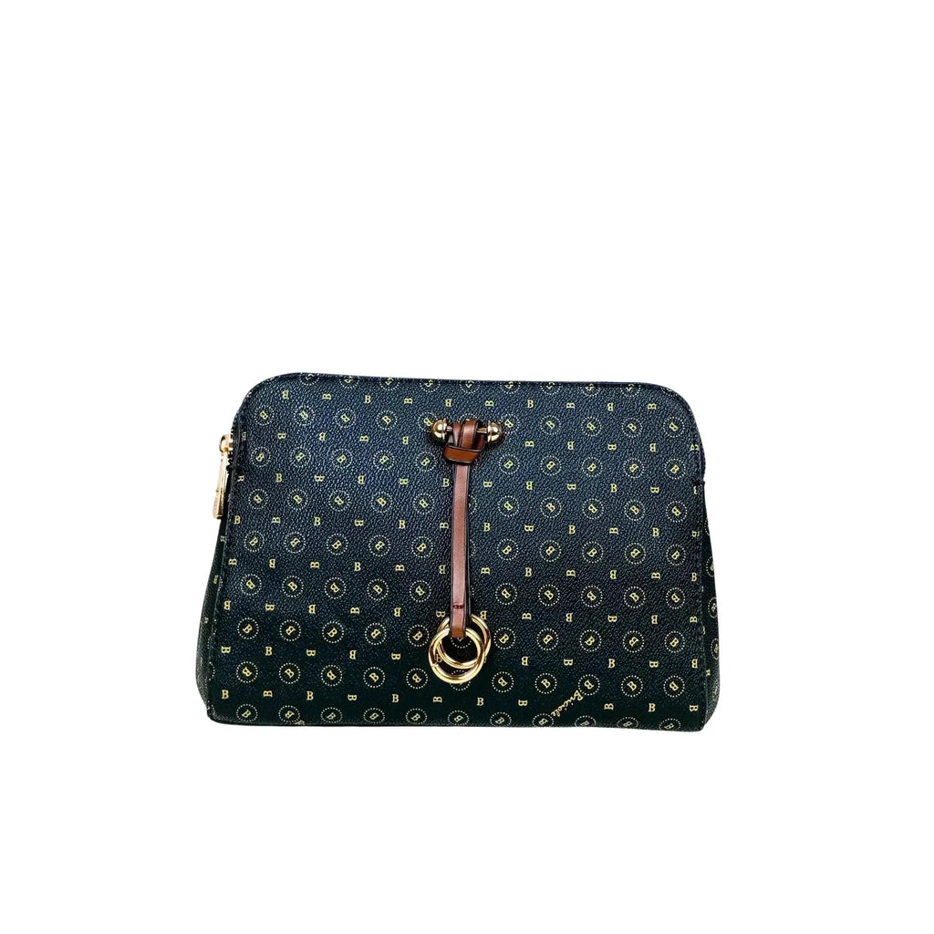 Briciole Borsa a Tracolla da Donna con Monogramma