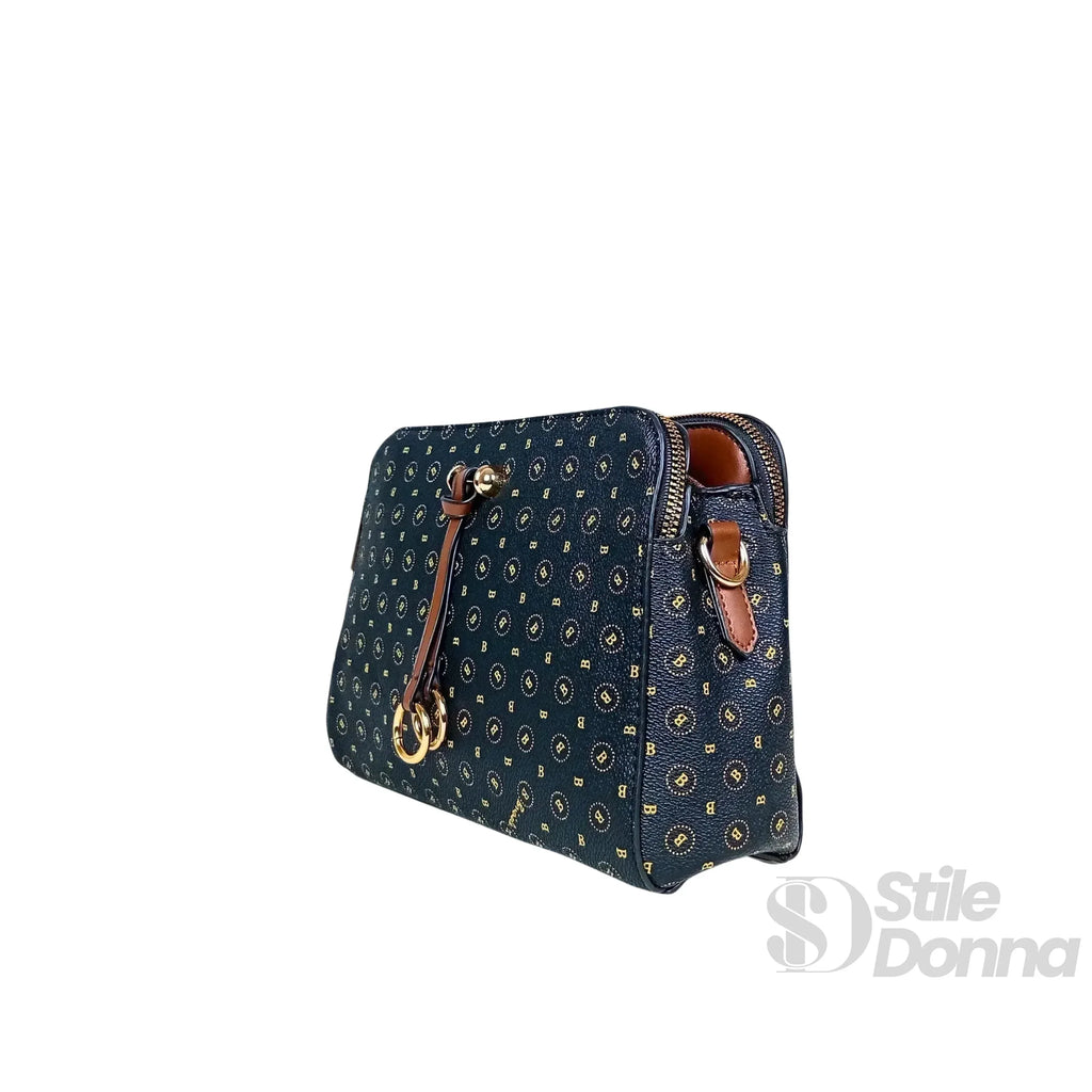 Briciole Borsa a Tracolla da Donna con Monogramma