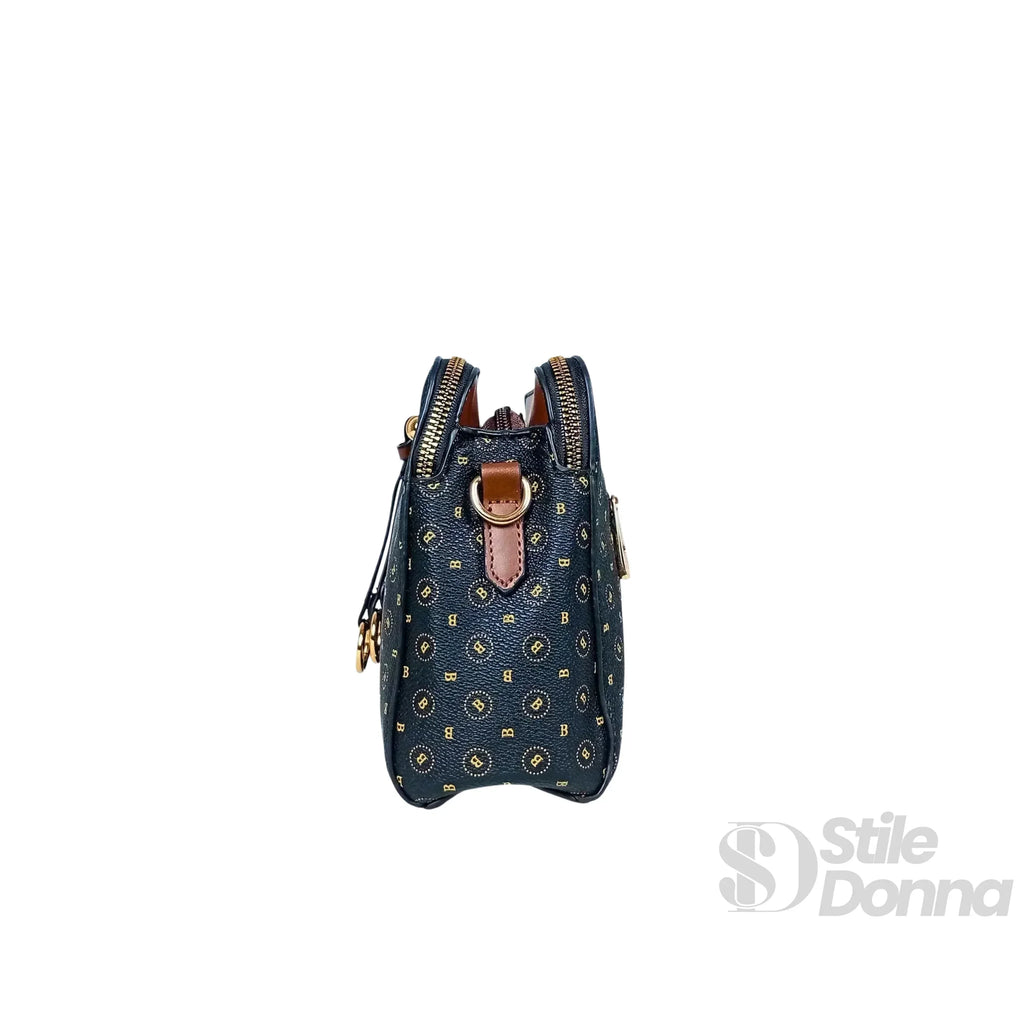 Briciole Borsa a Tracolla da Donna con Monogramma