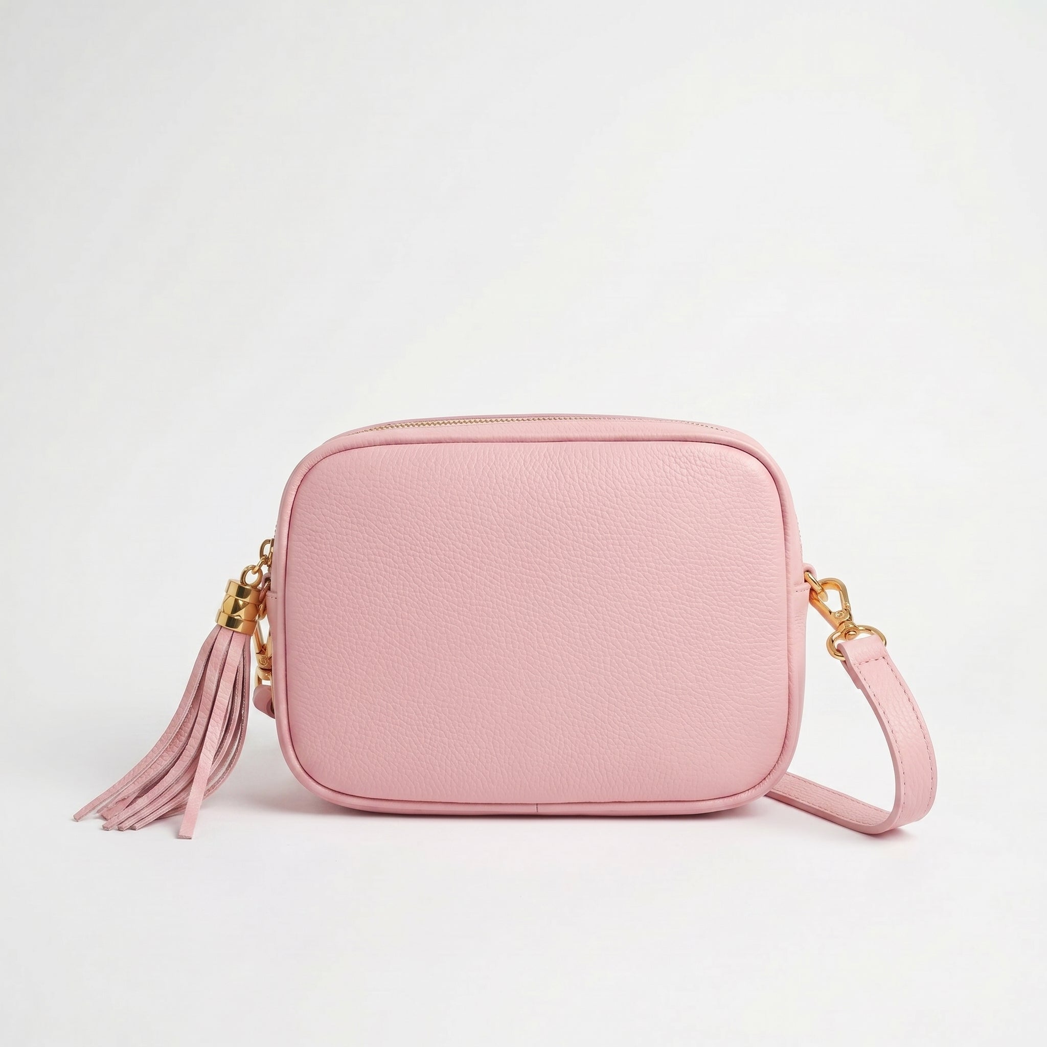 Borsa Crossbody in Vera Pelle con Tracolla Regolabile